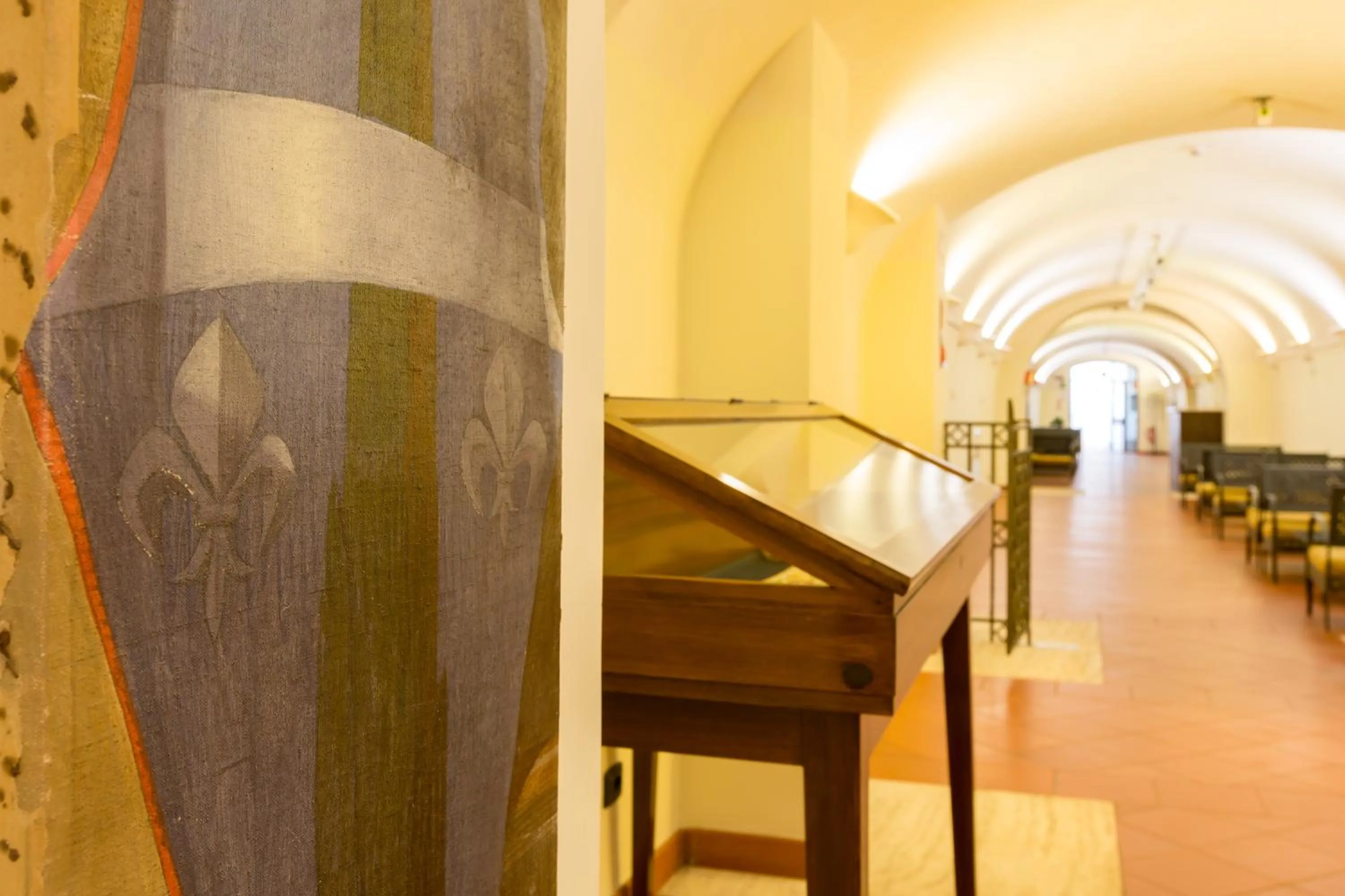 Decorative detail in Domus Sessoriana