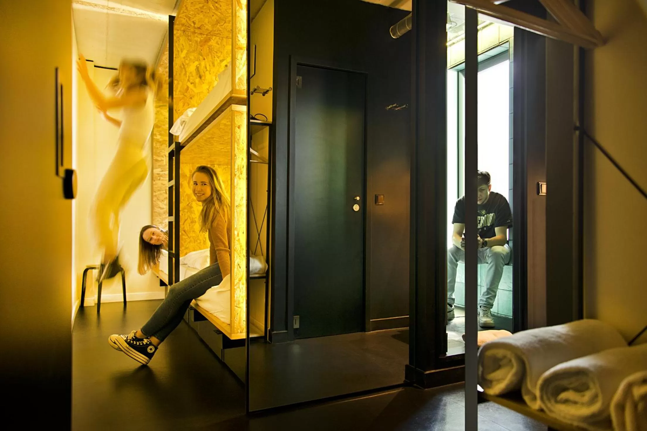 Shower in Bastardo Hostel