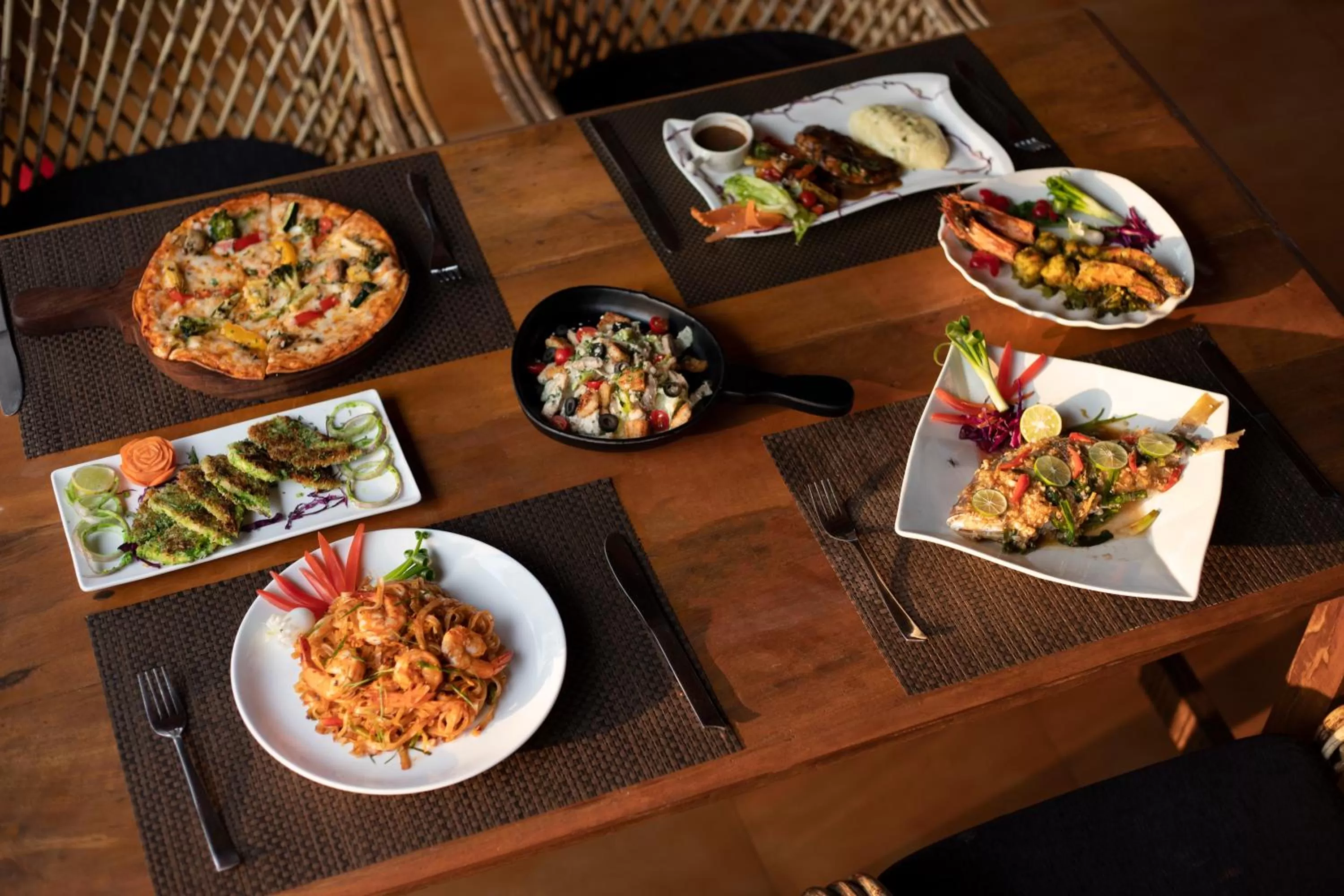 Food and drinks in Wild Berry Resort Agonda