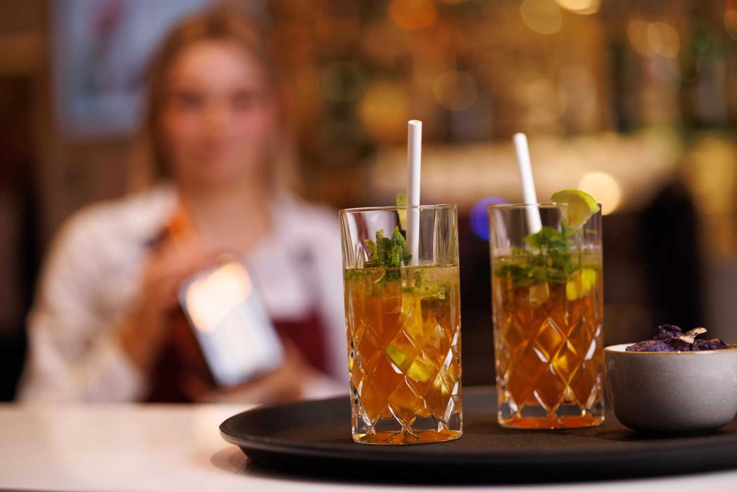 Lounge or bar in Hotel SPA Husseren Collections - Proche Colmar - Eguisheim