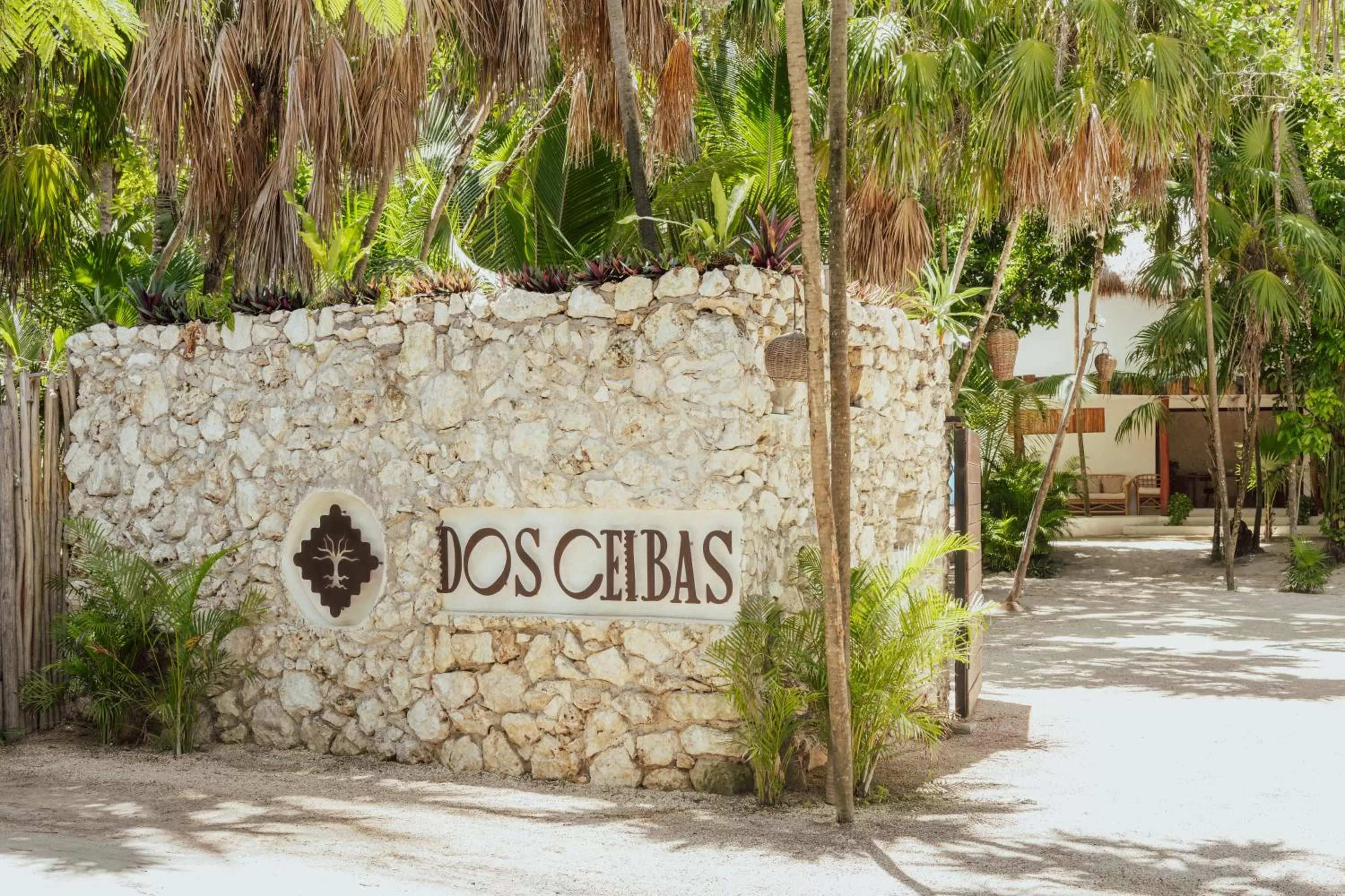 Facade/entrance in Dos Ceibas Tulum - Feel Good Hotel