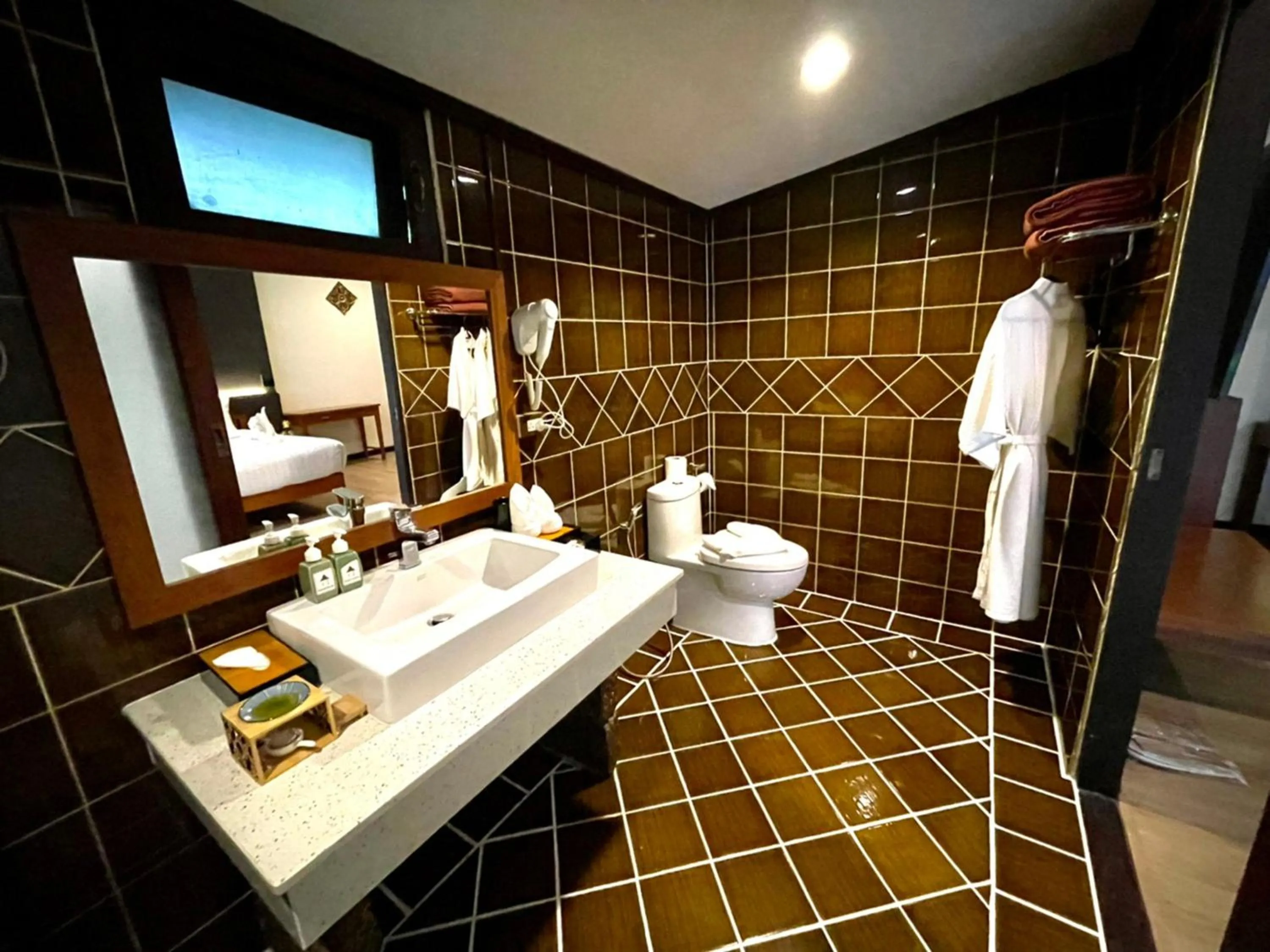 Bathroom in Na Mantra Resort
