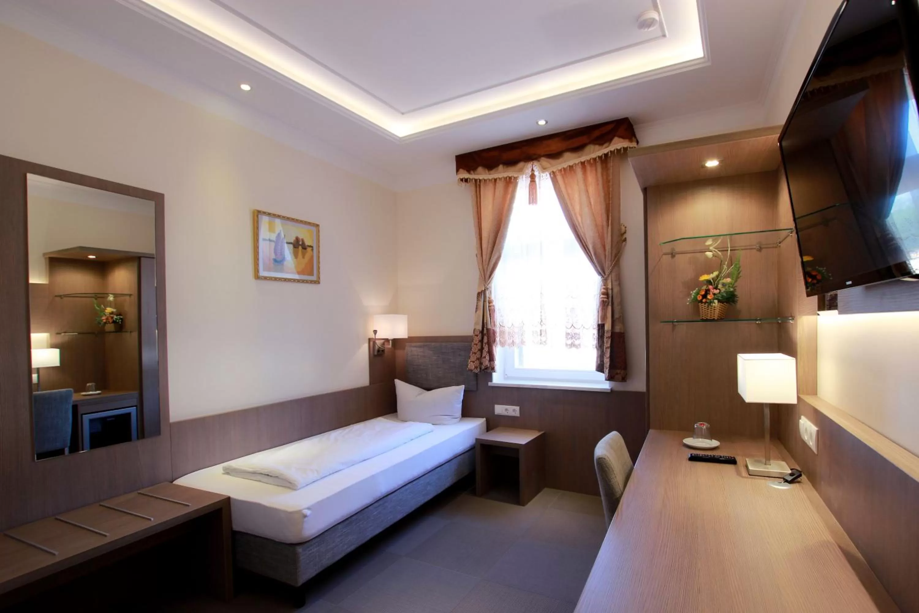 Bed in Hotel Europäischer Hof