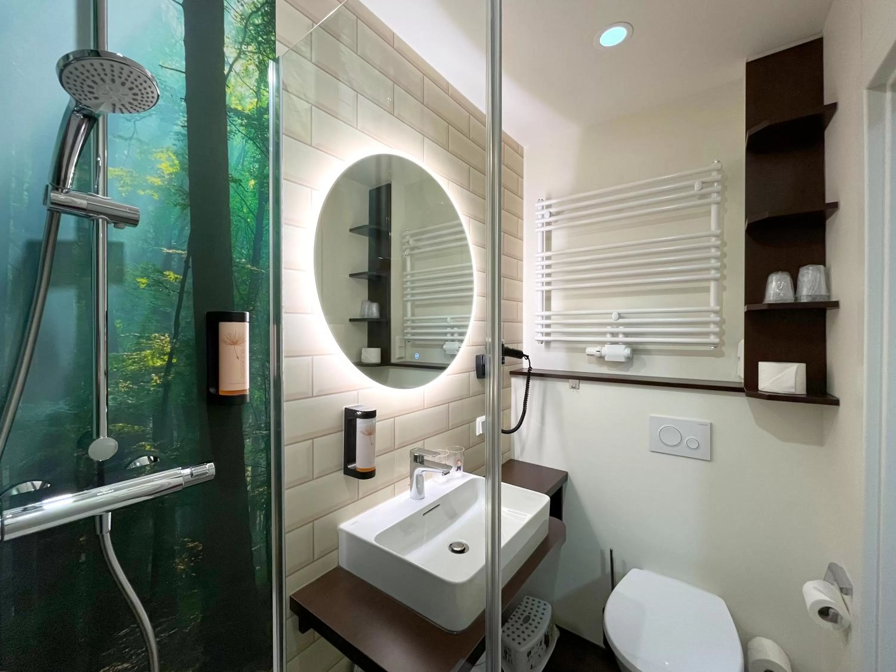 Bathroom in Familienhotel "Rhön Feeling"