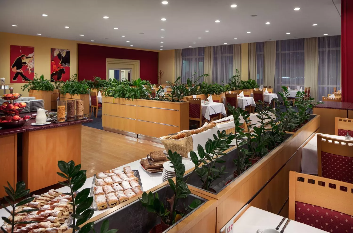 Buffet breakfast in Spa Resort Sanssouci