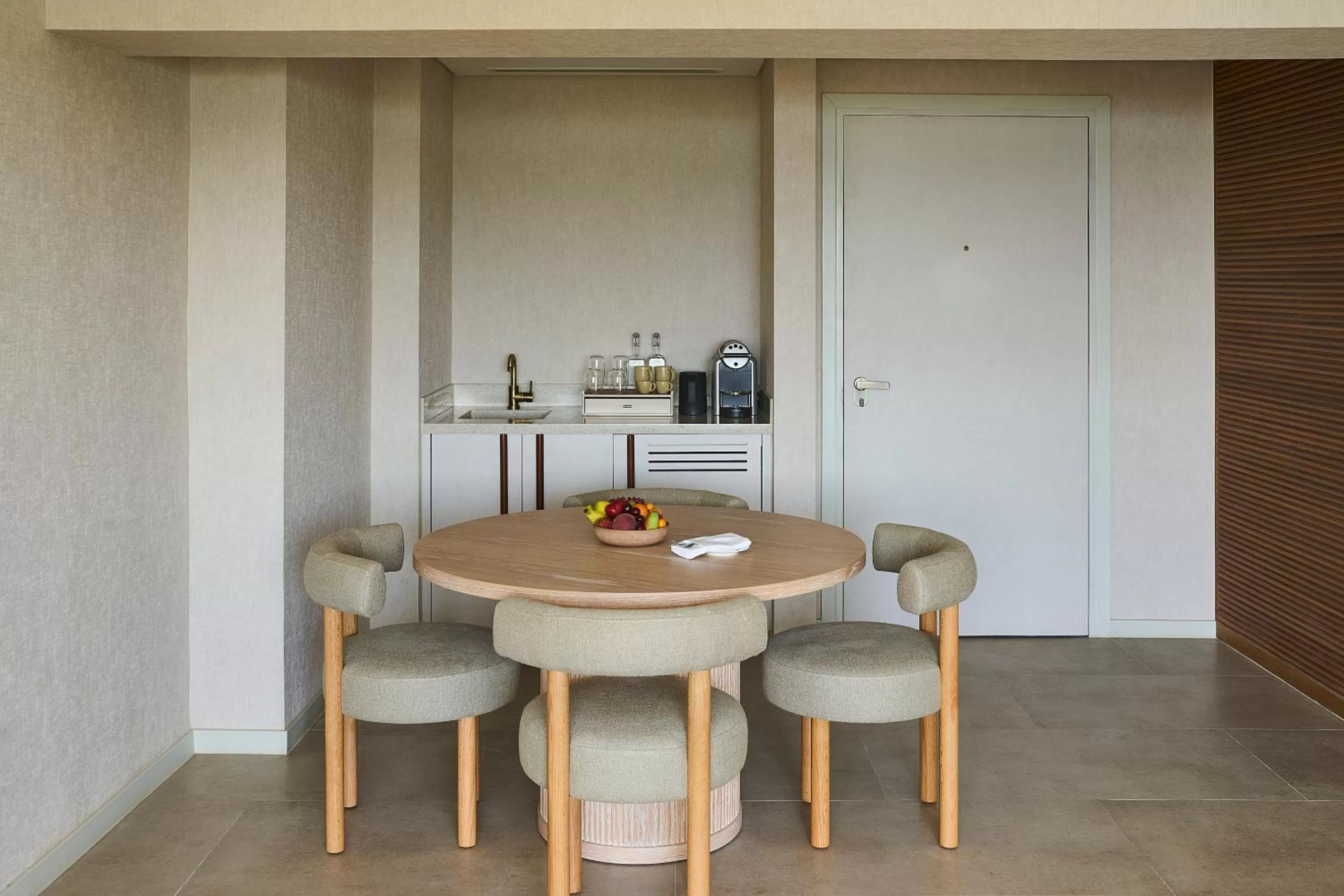 Dining area in ERTH Abu Dhabi Hotel