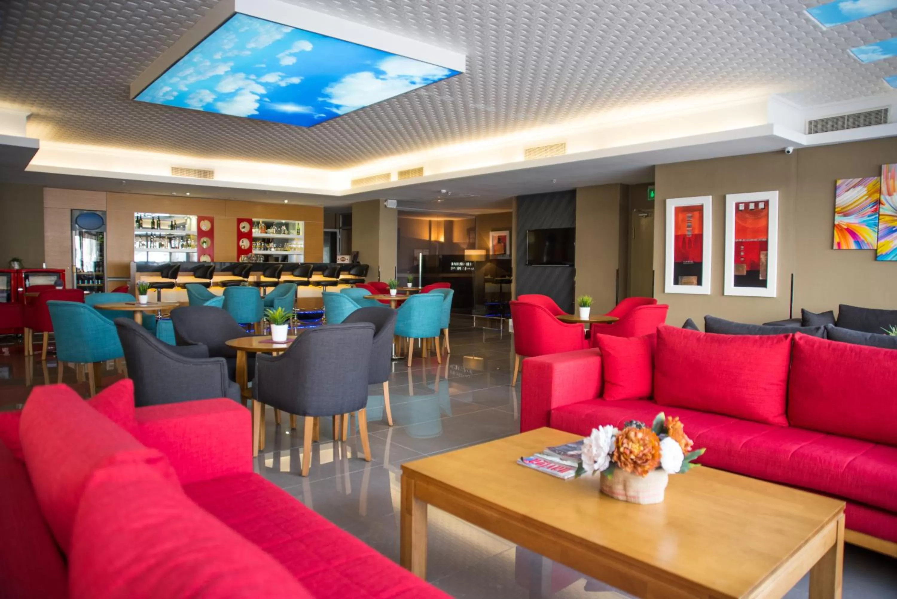 Lounge or bar in Efeler Hotel