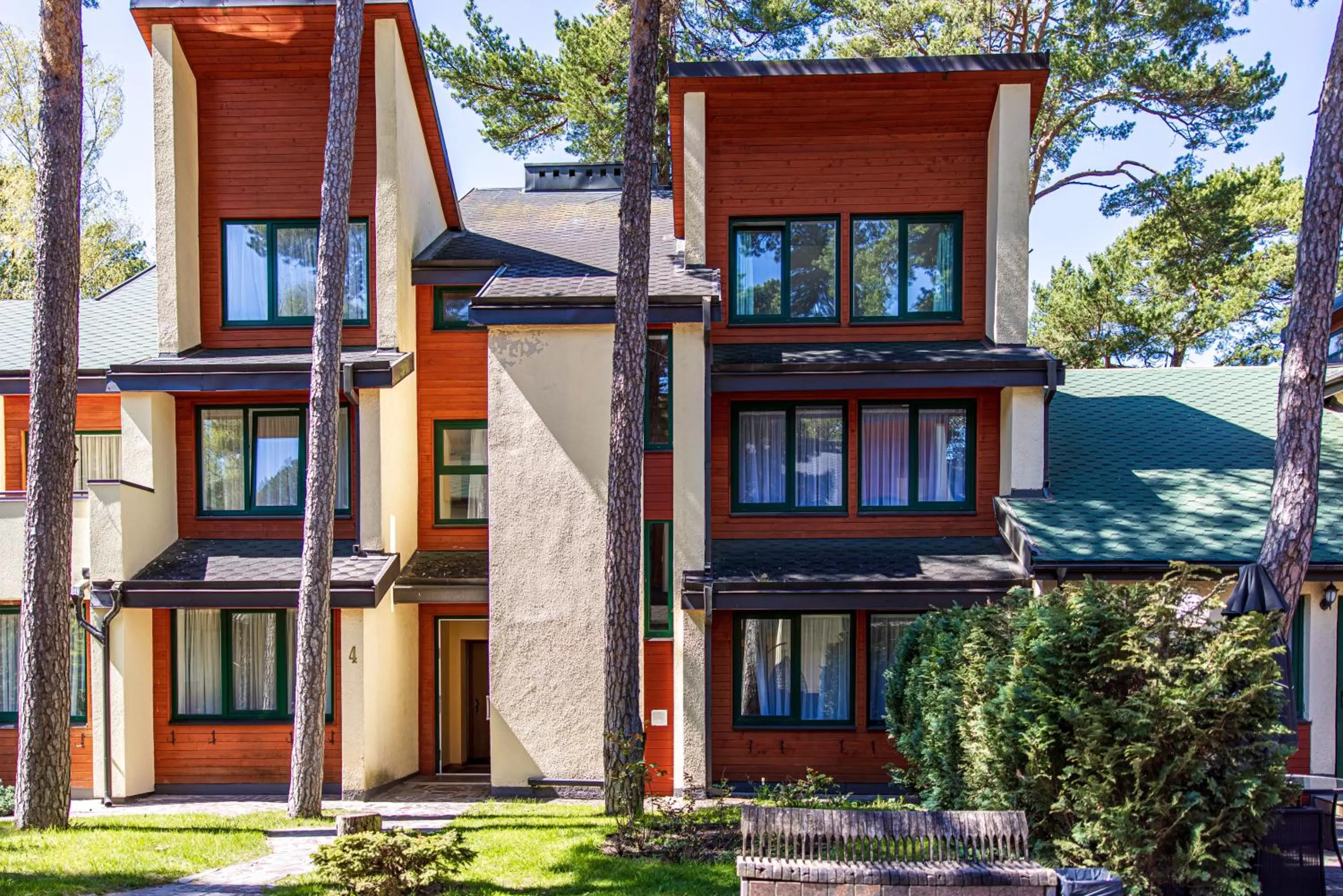 Facade/entrance in Palanga Park Hotel