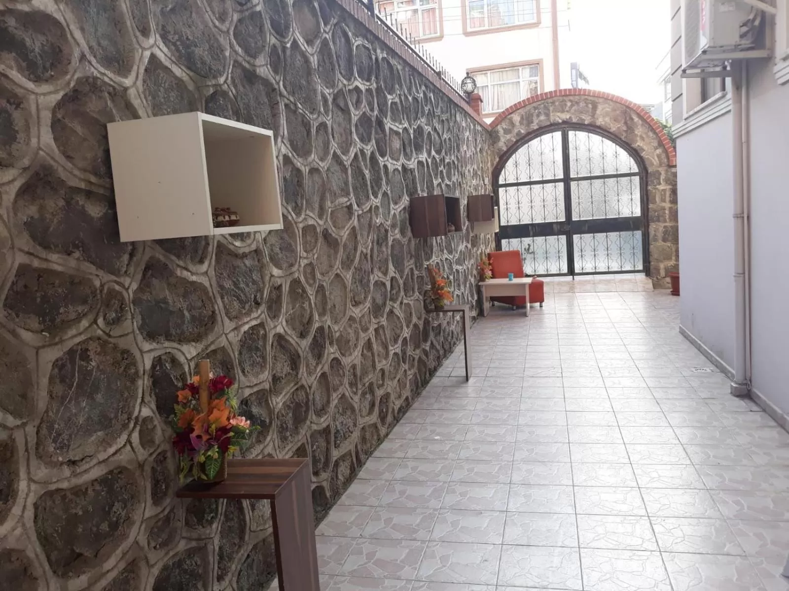 Garden view in The Twins Apartmens