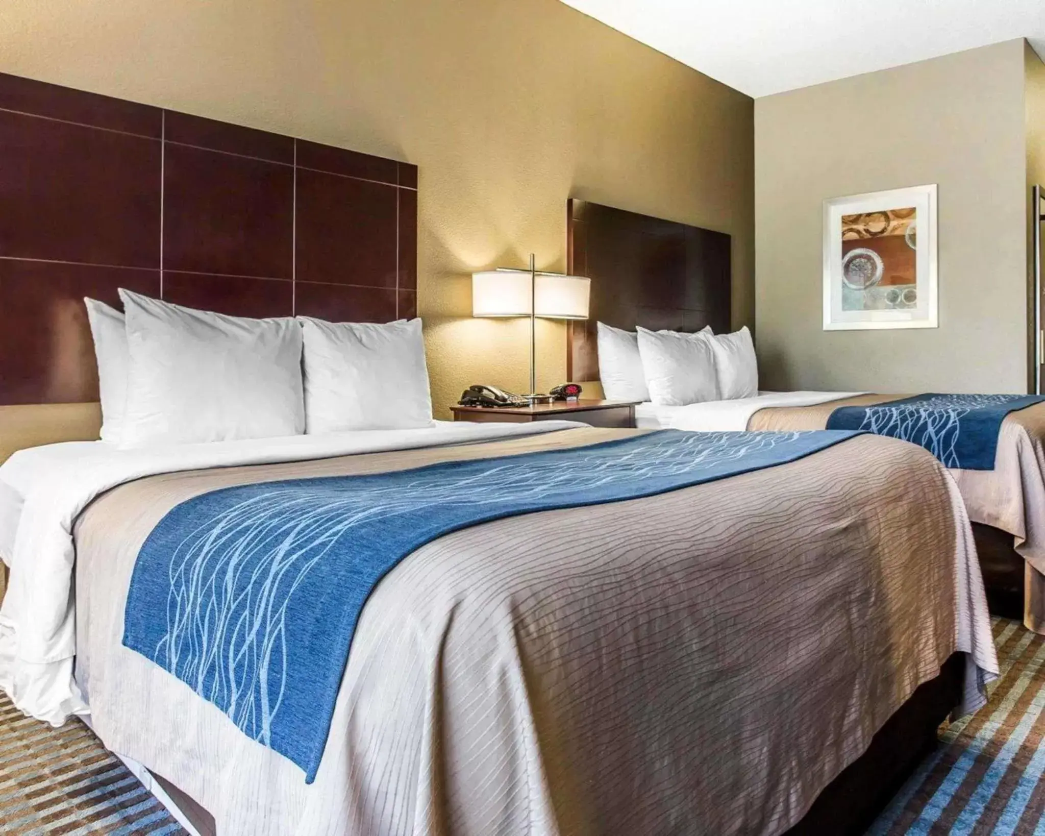 Queen Room with Two Queen Beds - Non-Smoking in Comfort Inn & Suites Ballpark Area Queen Room with Two Queen Beds - Non-Smoking in Comfort Inn & Suites Ballpark Area