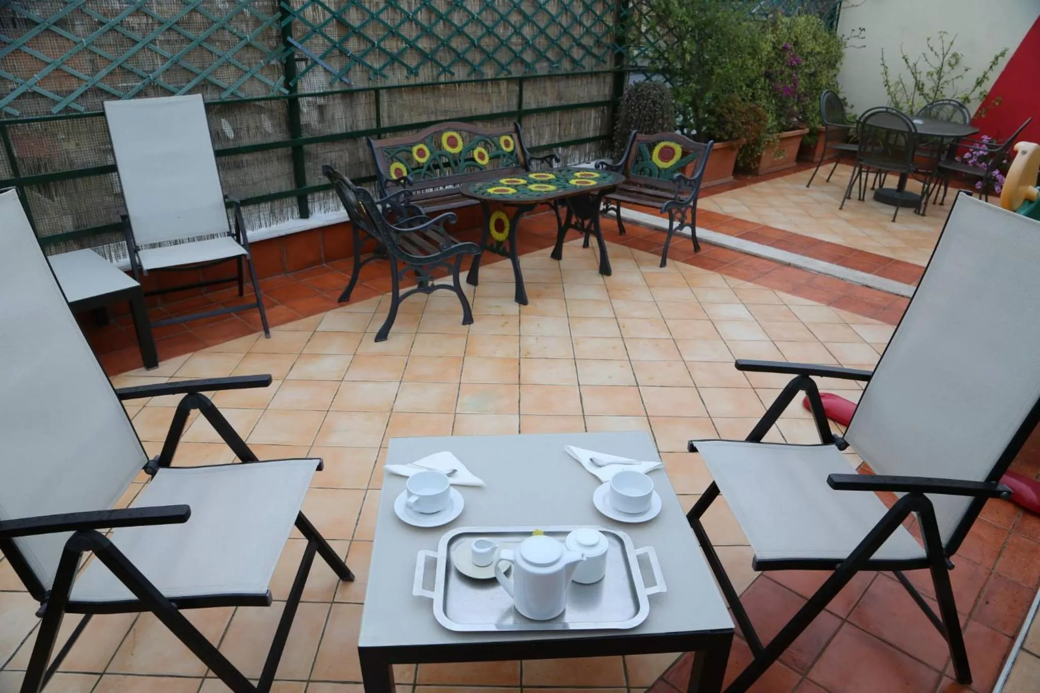 Balcony/Terrace in Hotel Nettuno