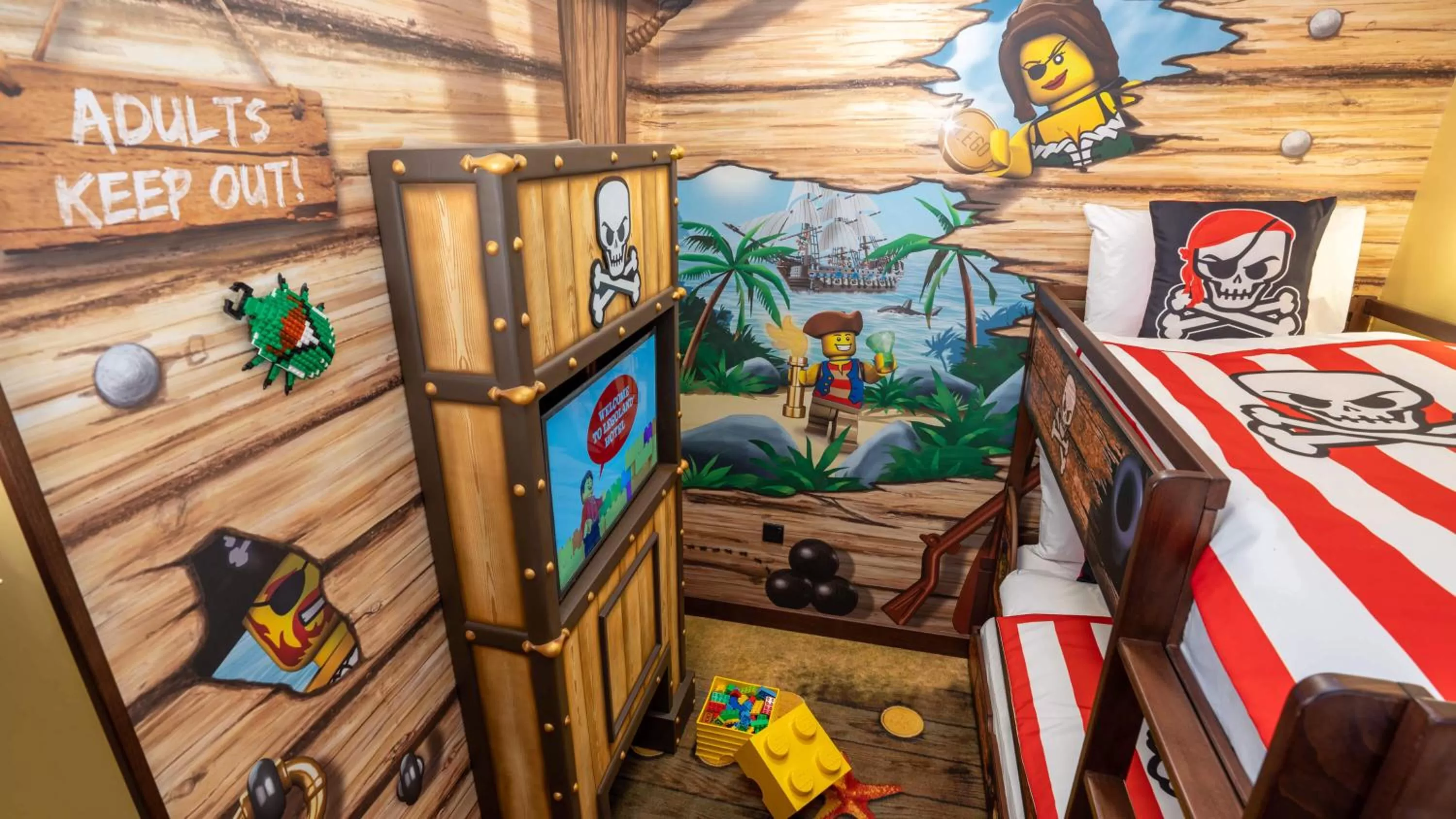 children in LEGOLAND Hotel Dubai