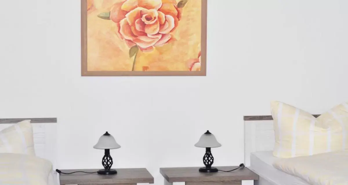 Economy Twin Room in Hotel Pension Petra Economy Twin Room in Hotel Pension Petra