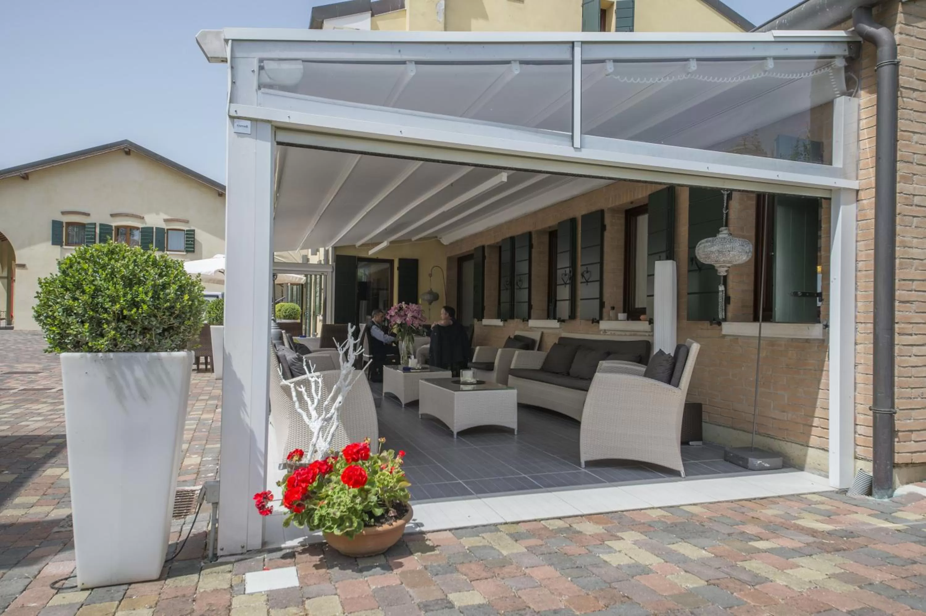 Balcony/Terrace in Hotel Venice Resort Airport
