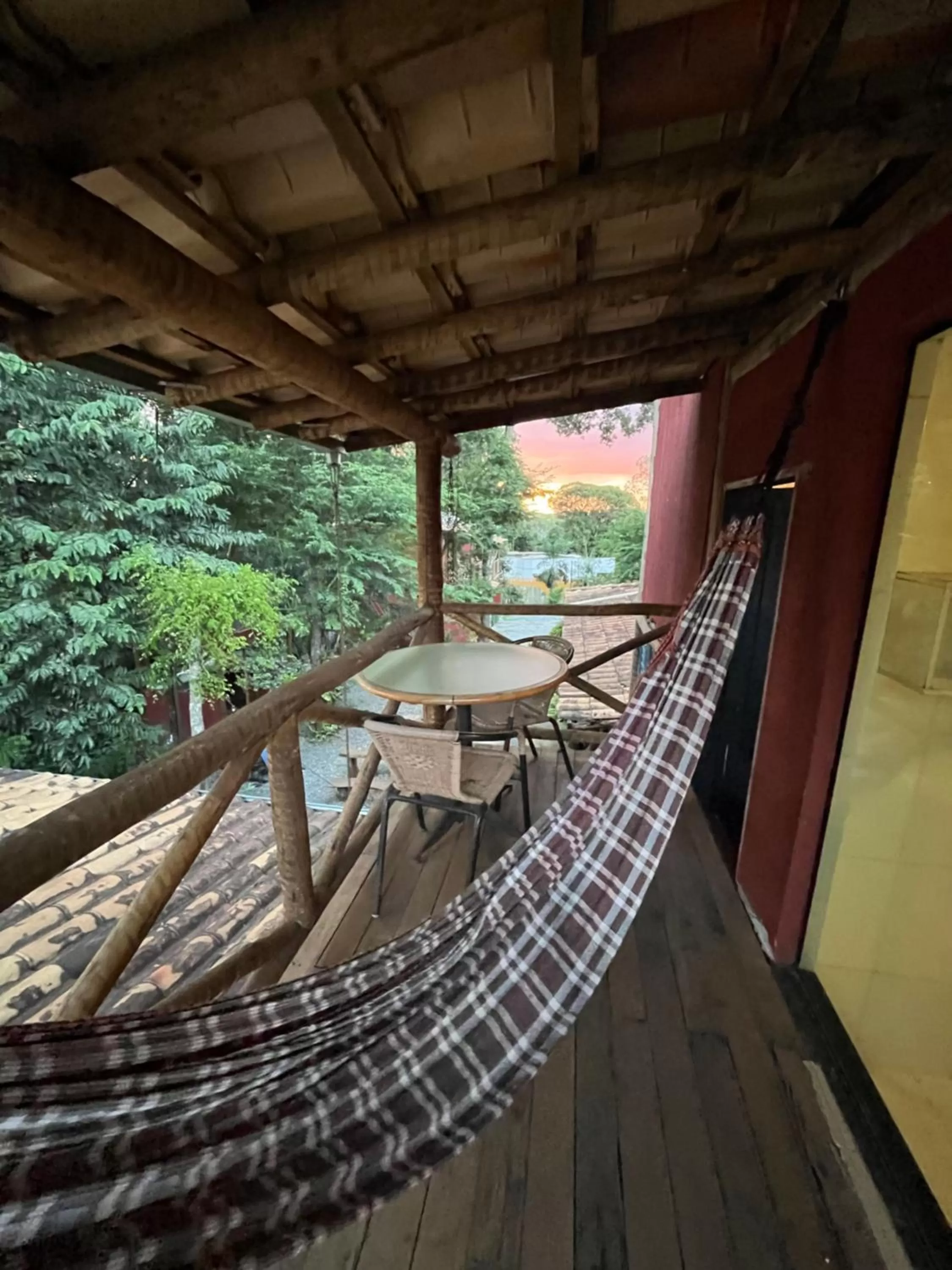 Balcony/Terrace in A Mi Manera Bistro, Pousada e Cervejaria Artesanal!