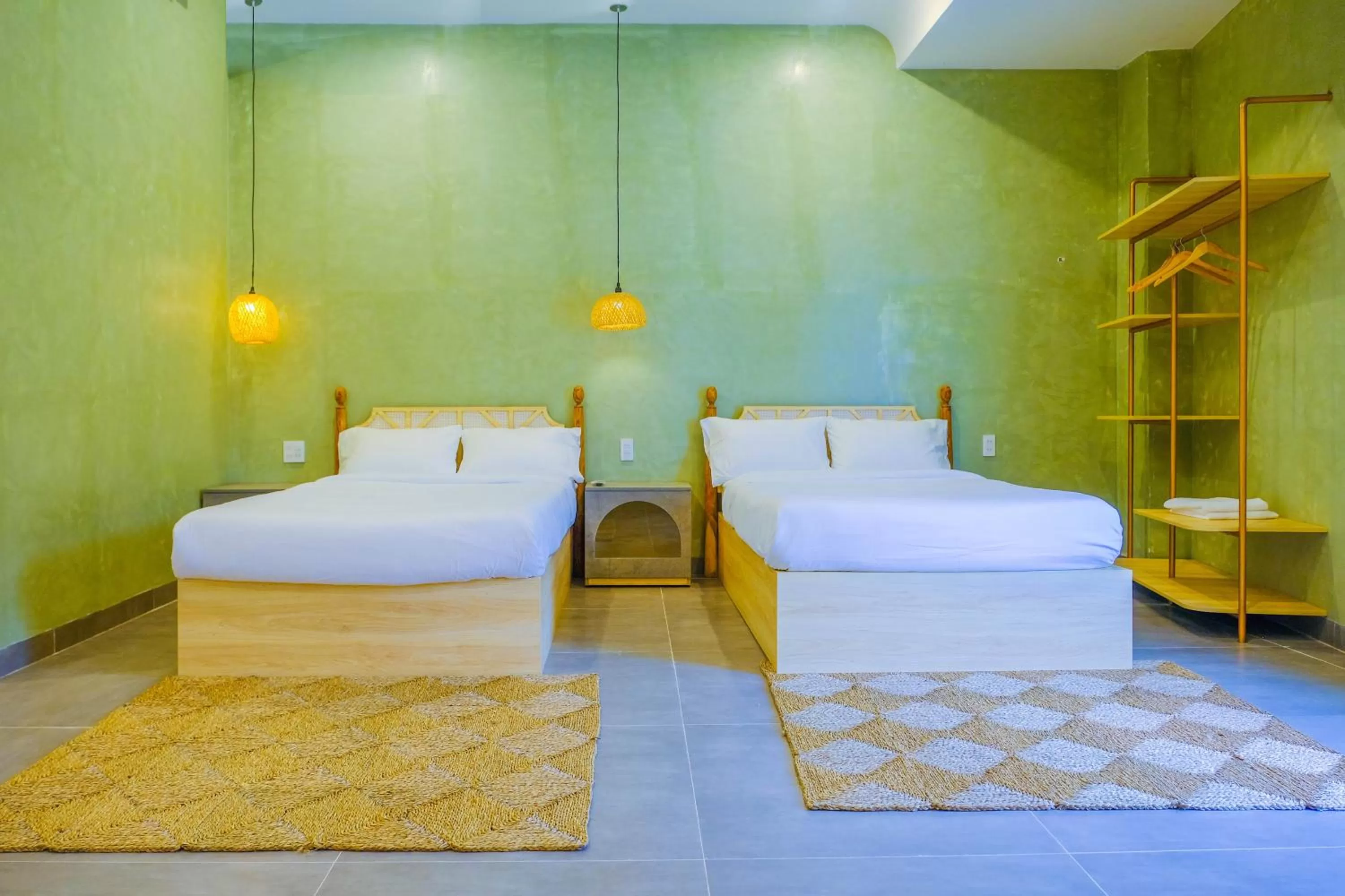 Bed in Eo Gió Có Homestay