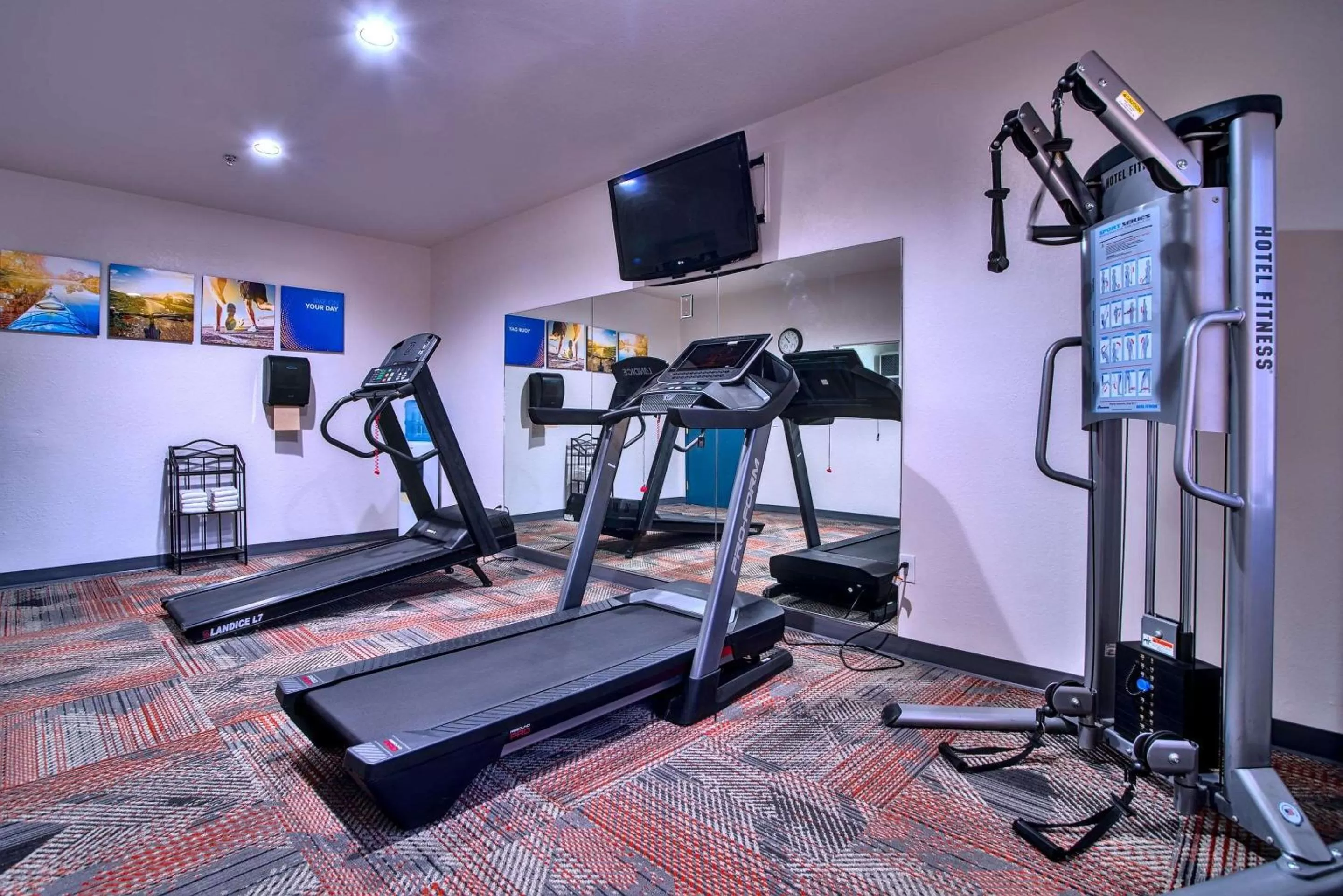 Fitness centre/facilities in Comfort Inn & Suites Sierra Vista near Ft Huachuca