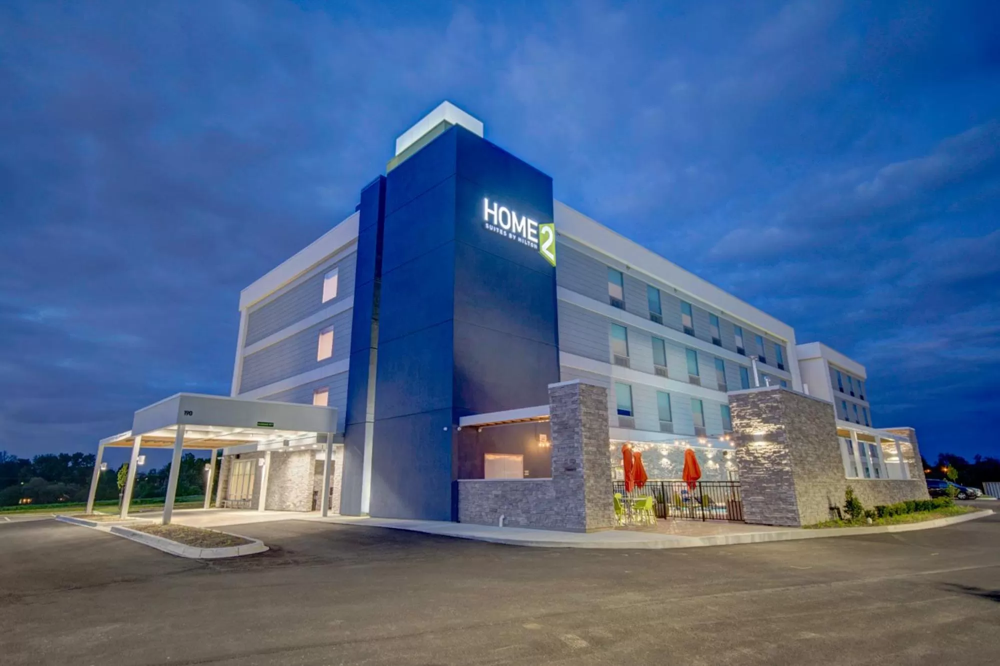 Property building in Home2 Suites By Hilton Shepherdsville Louisville South