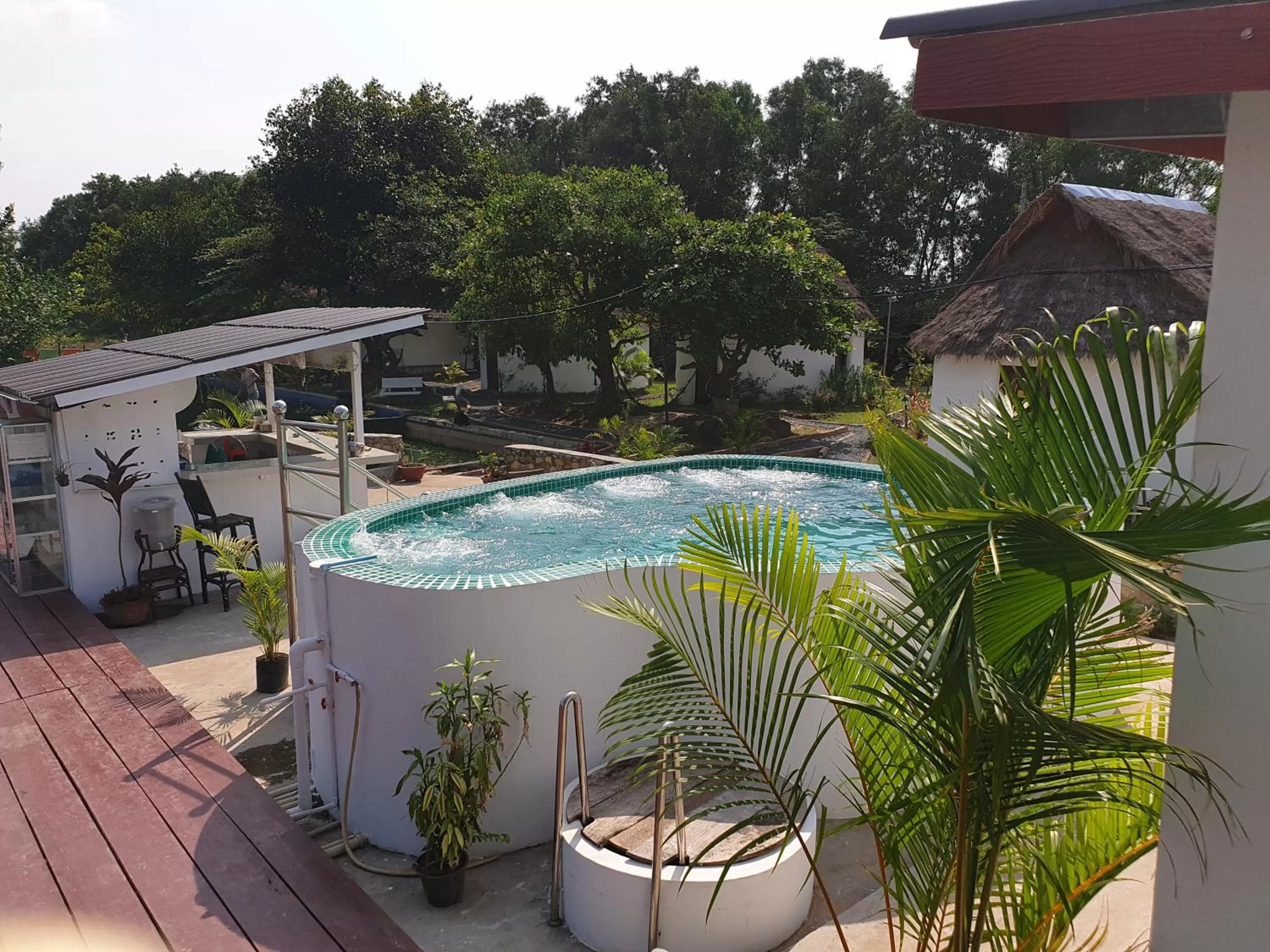 Hot Tub in Bohemiaz Resort and Spa Kampot