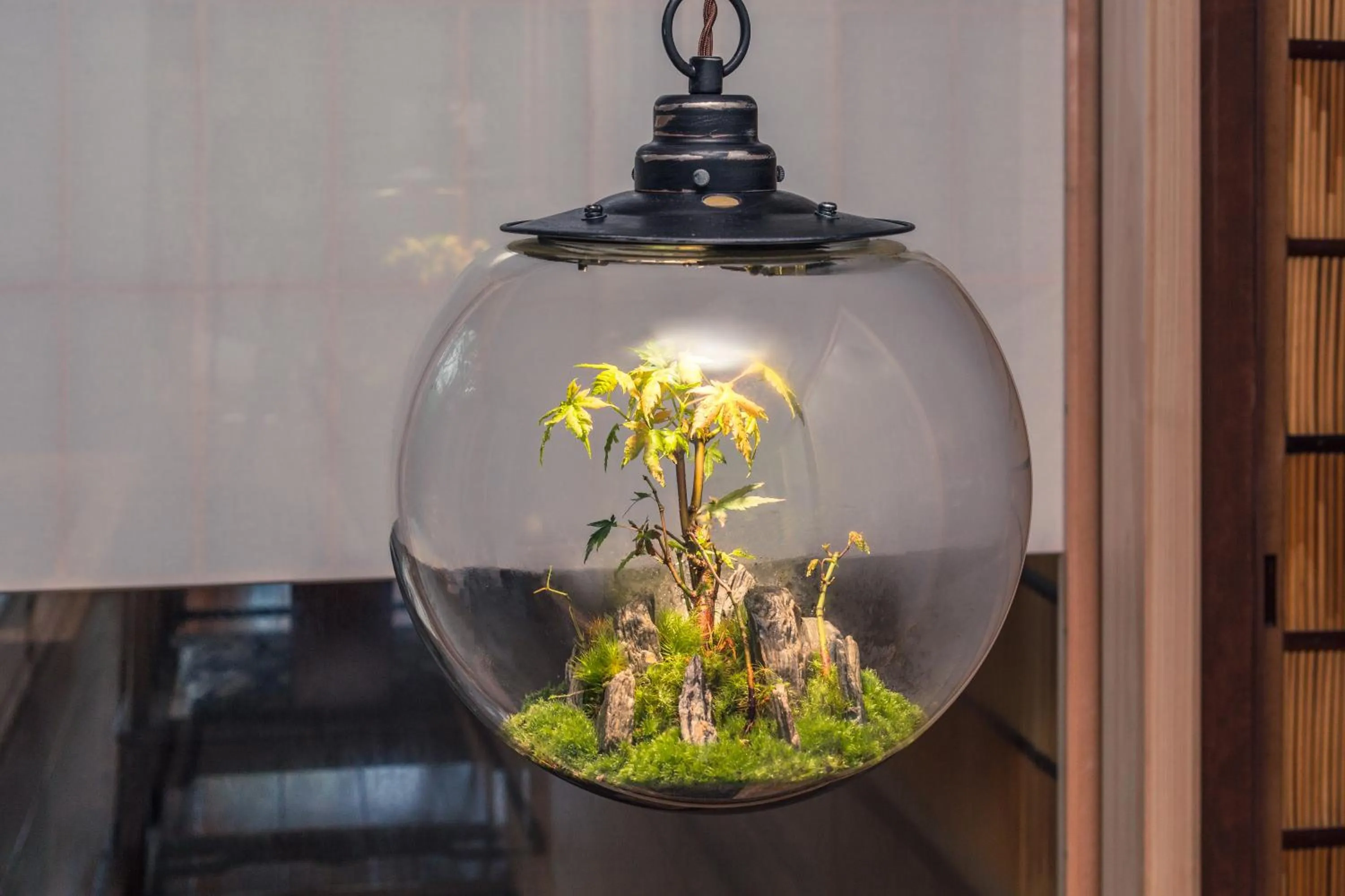 Decorative detail in Kyoto Nanzenji Ryokan Yachiyo Established in 1915