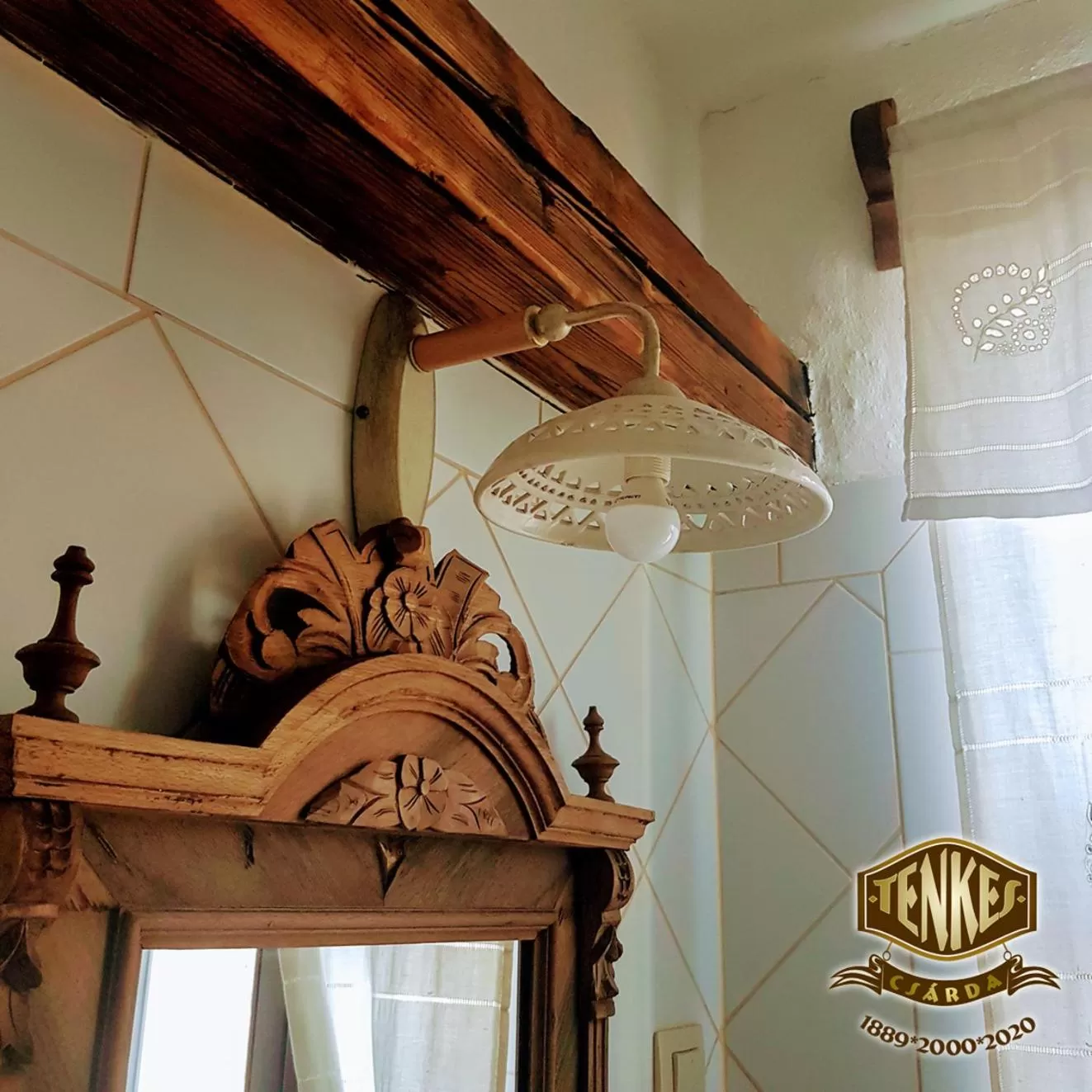 Bathroom in Tenkes Fogadó és Vendégház Harkány