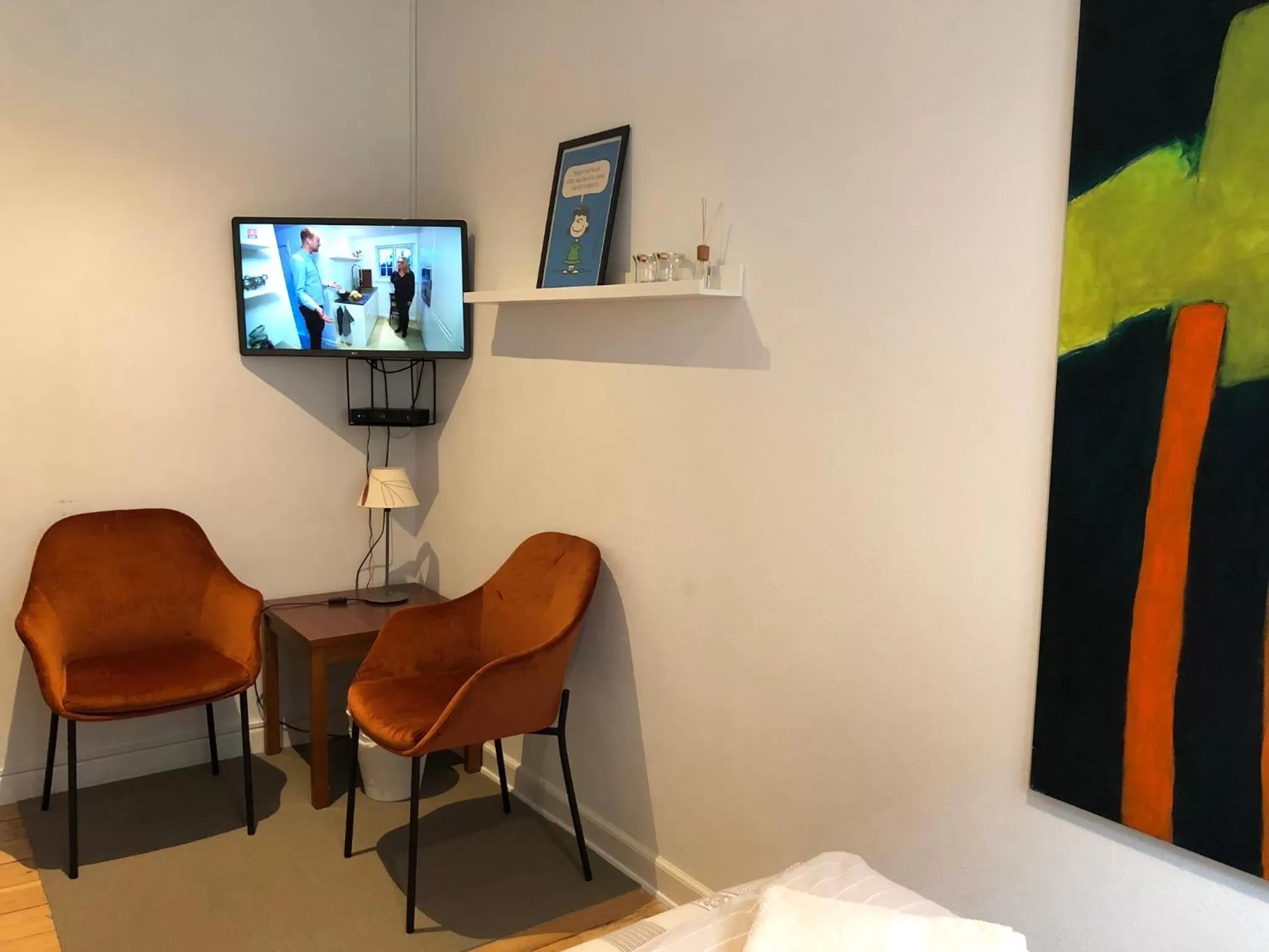 TV/Entertainment Center in Davaa's Bed & Breakfast