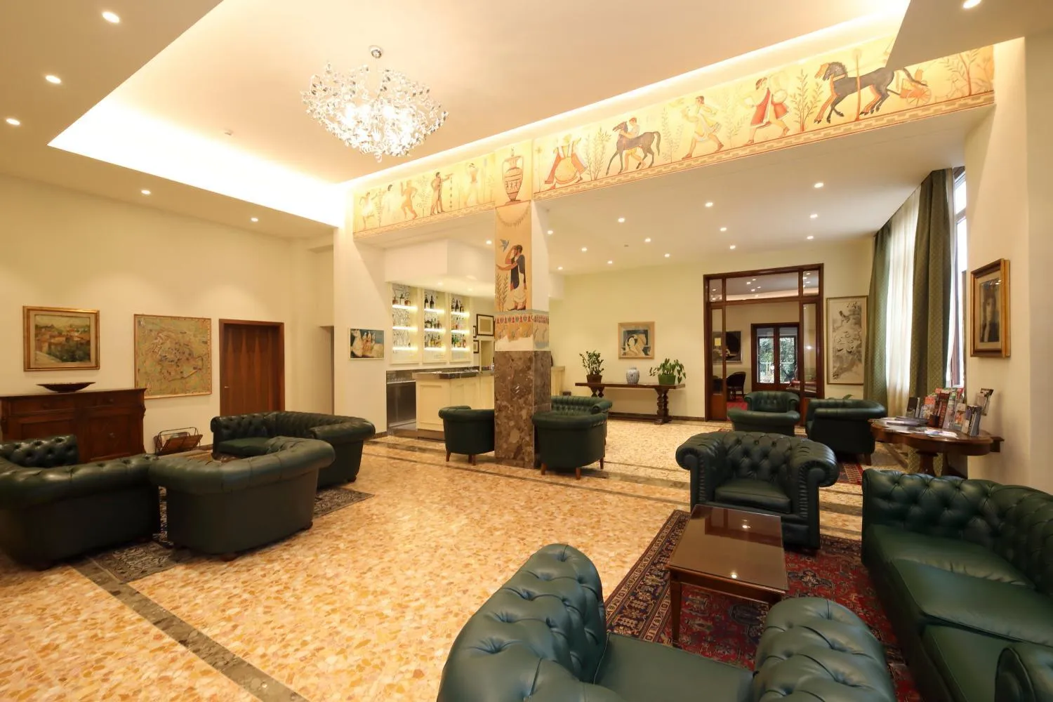 Lobby or reception in Hotel Moderno