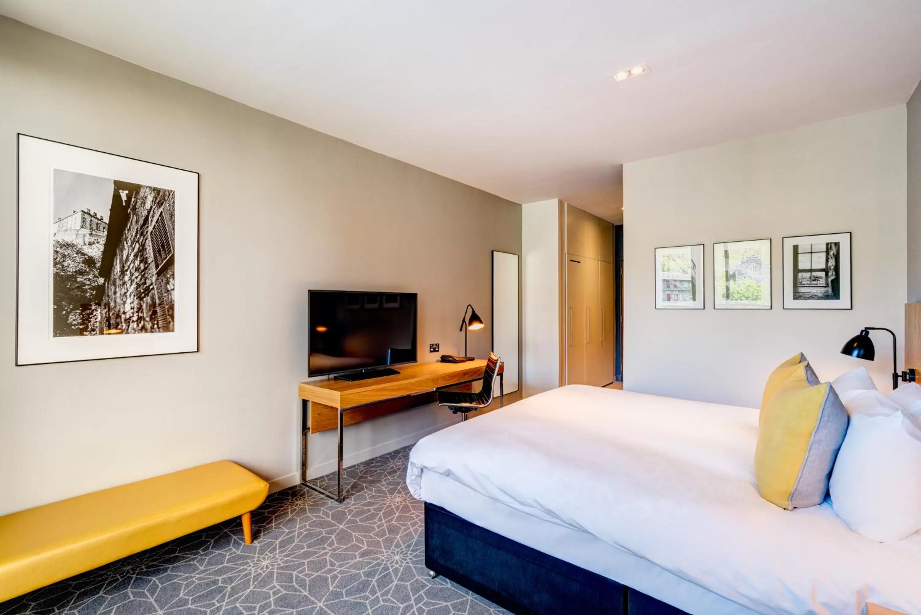 Bed in Apex Grassmarket Hotel