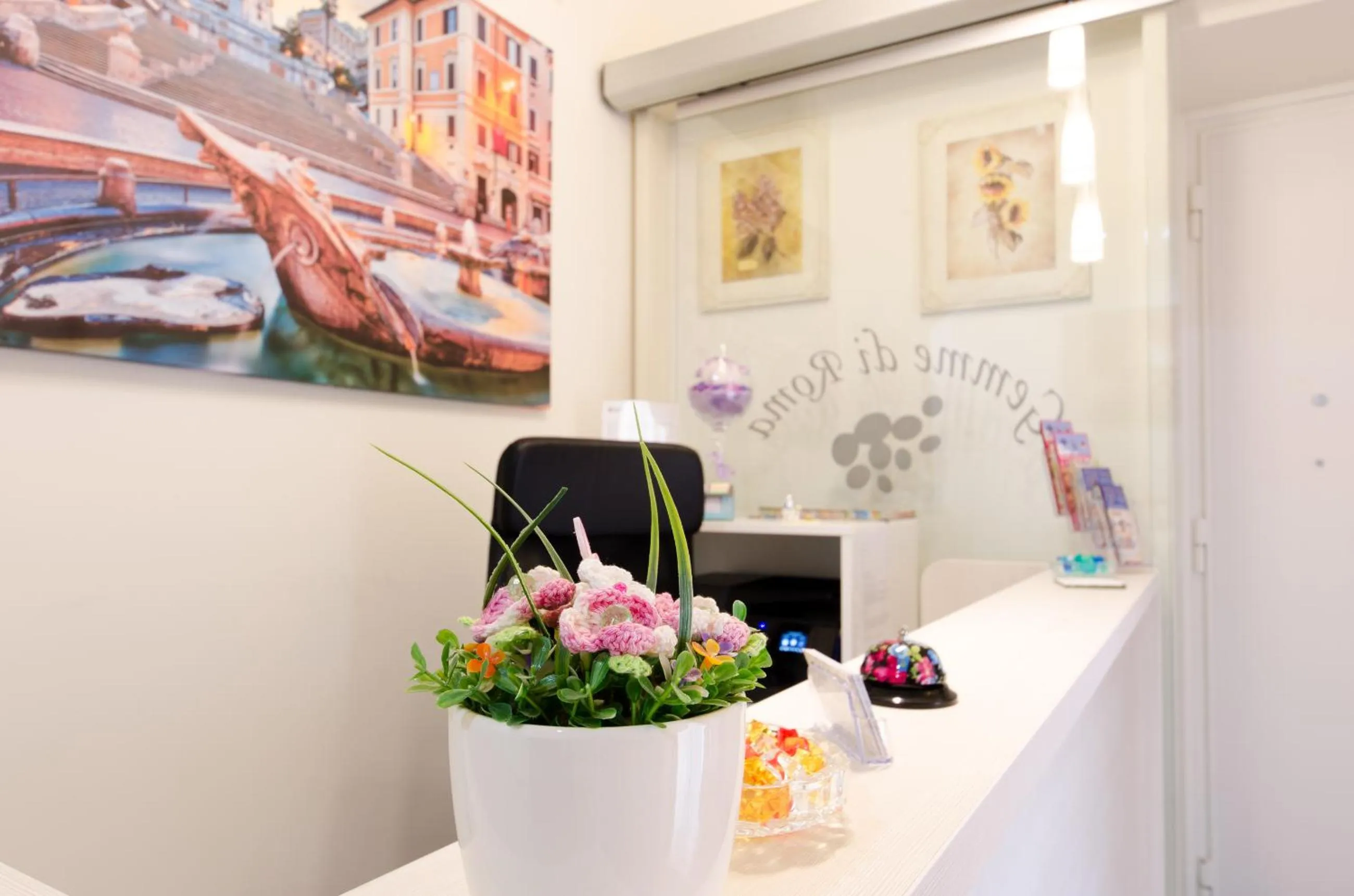 Lobby or reception in Gemme Di Roma Accomodation
