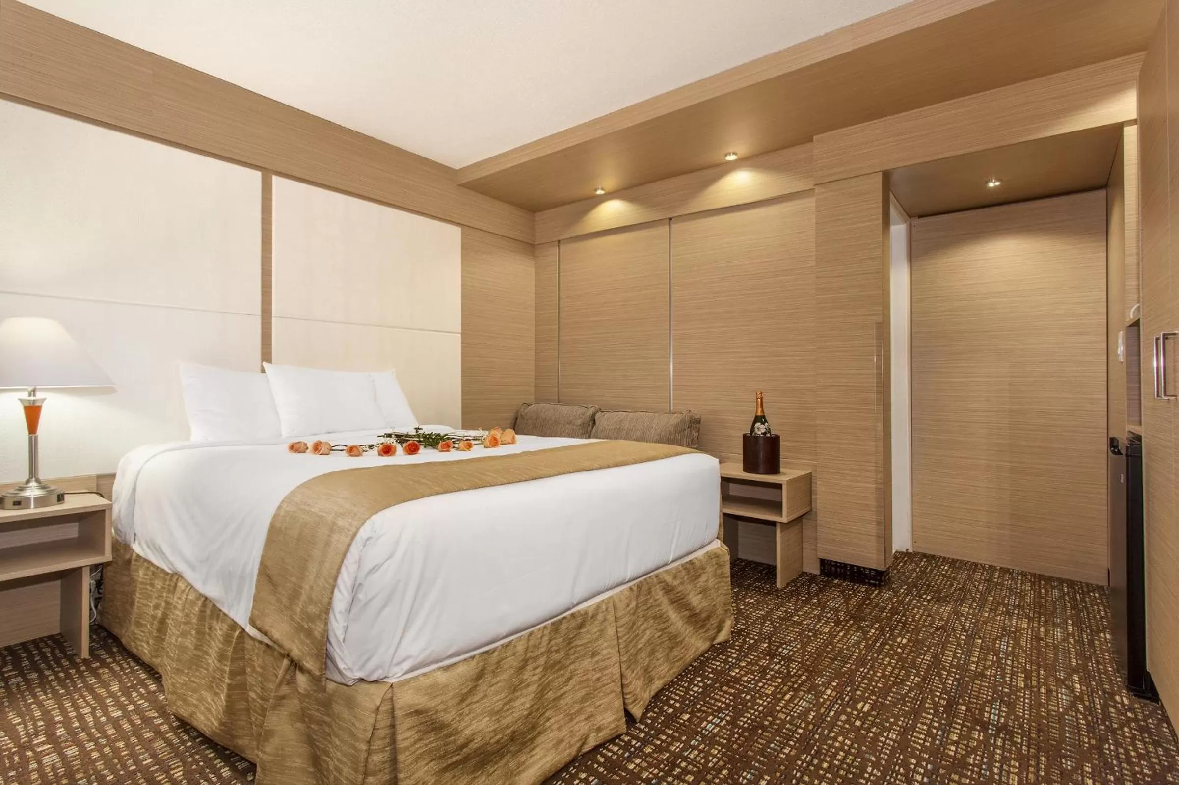 Photo of the whole room, Bed in Ocean Beach Palace