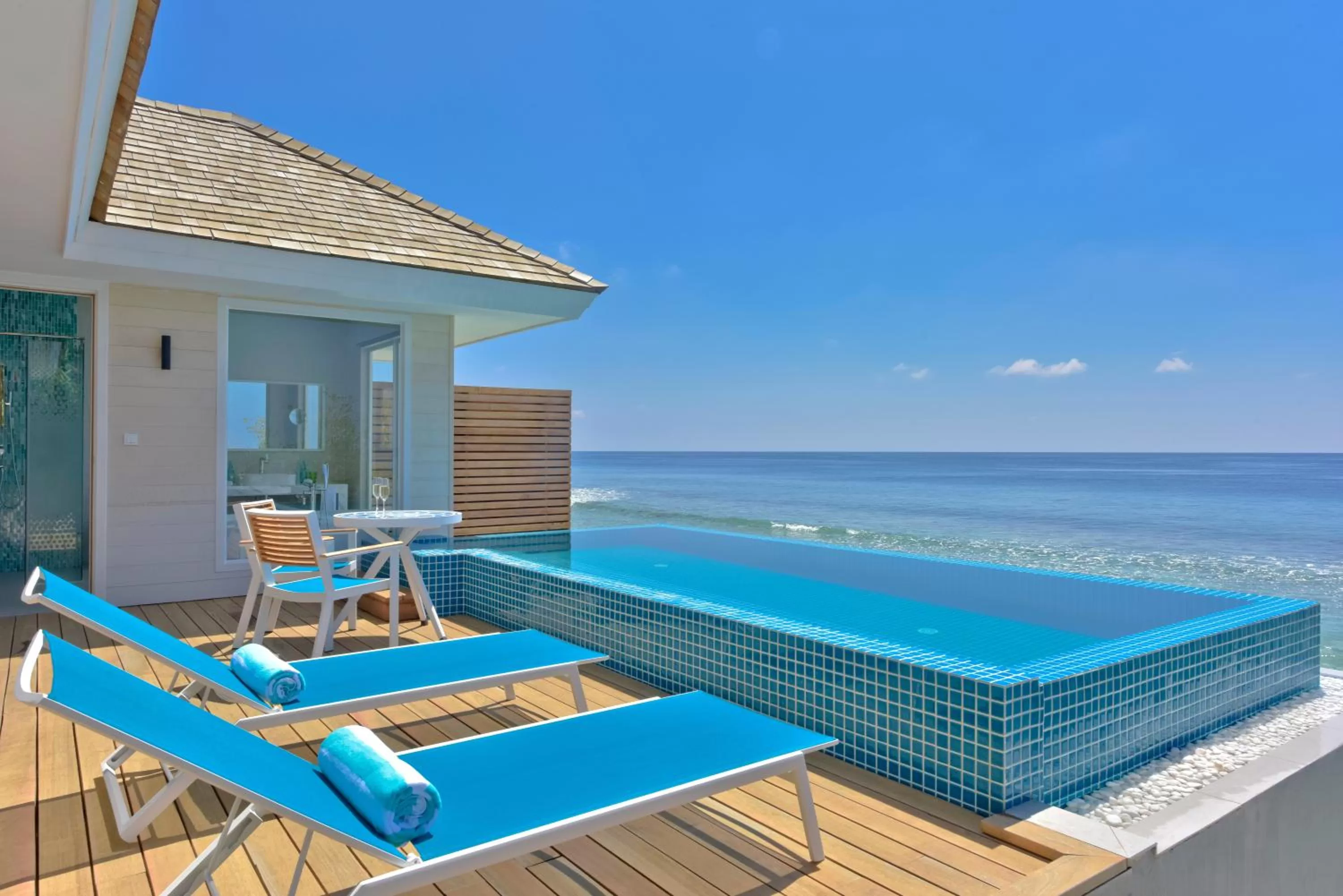 Pool view in Kandima Maldives - 50 Percent Off Return Domestic Flights for stays of 4 nights or more between 11th April 2026 to 31st October 2026