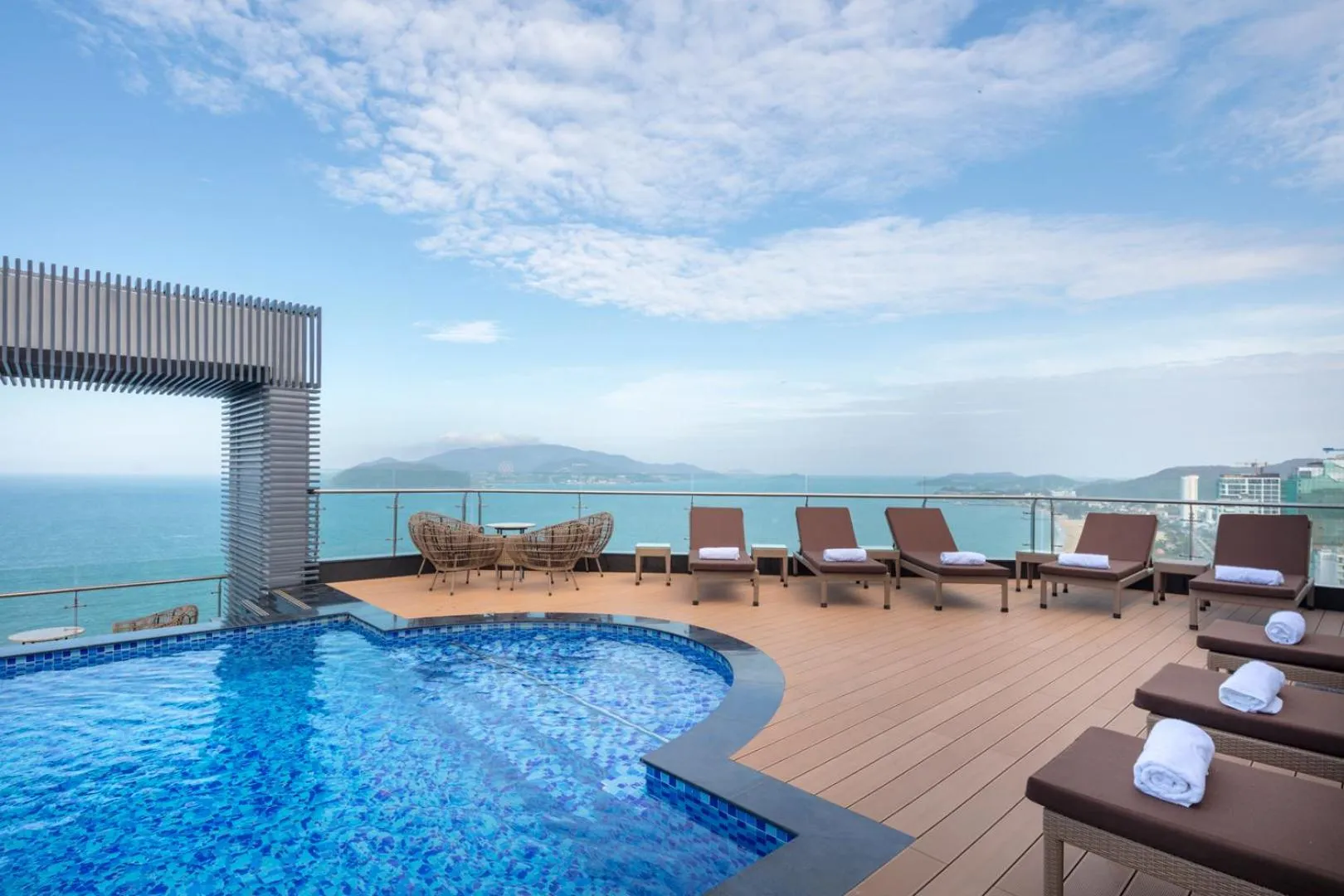 Swimming pool in Comodo Nha Trang Hotel