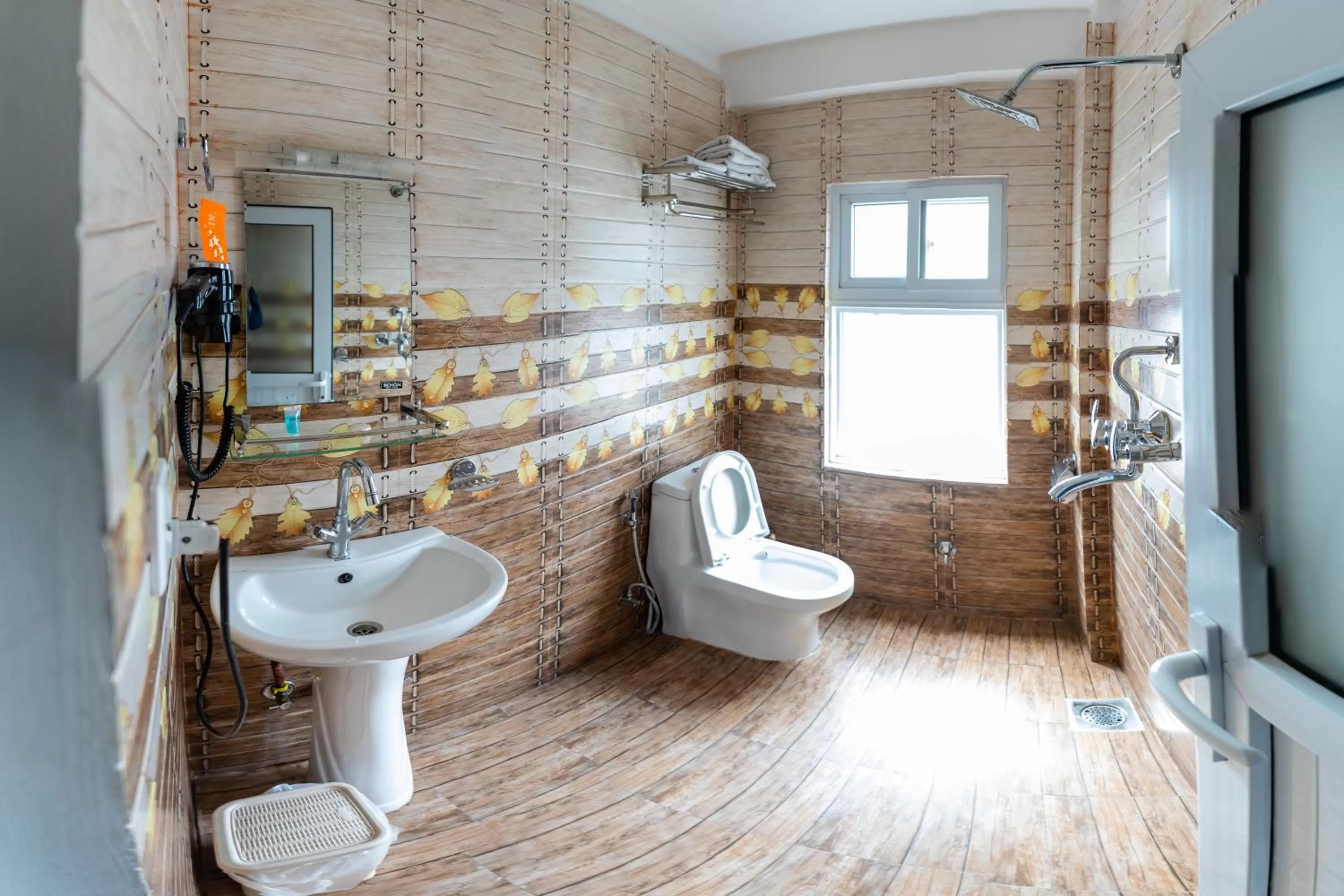 Shower in Kathmandu Garden Home