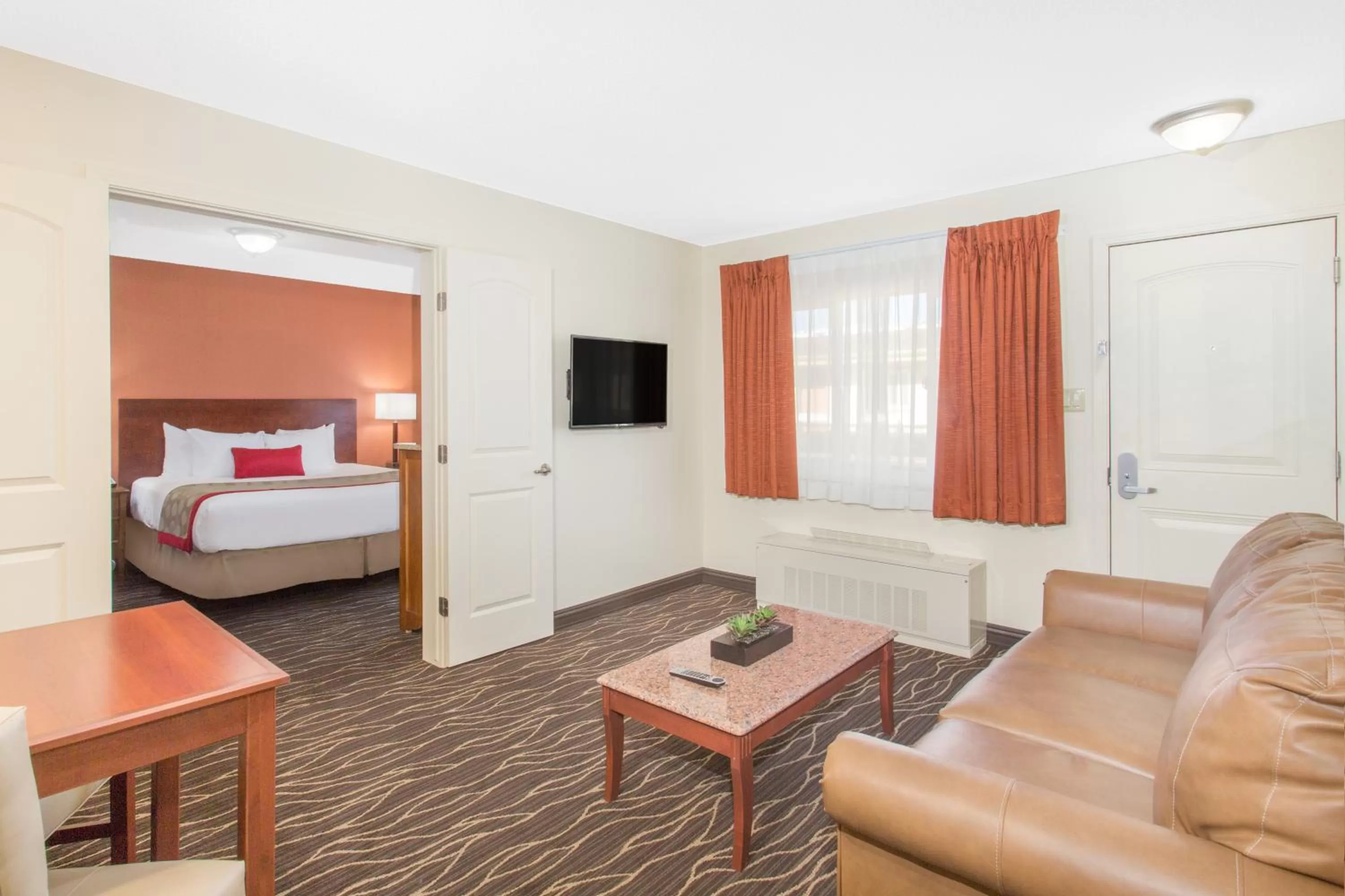 Bed in Ramada by Wyndham Elko Hotel at Stockmen's Casino
