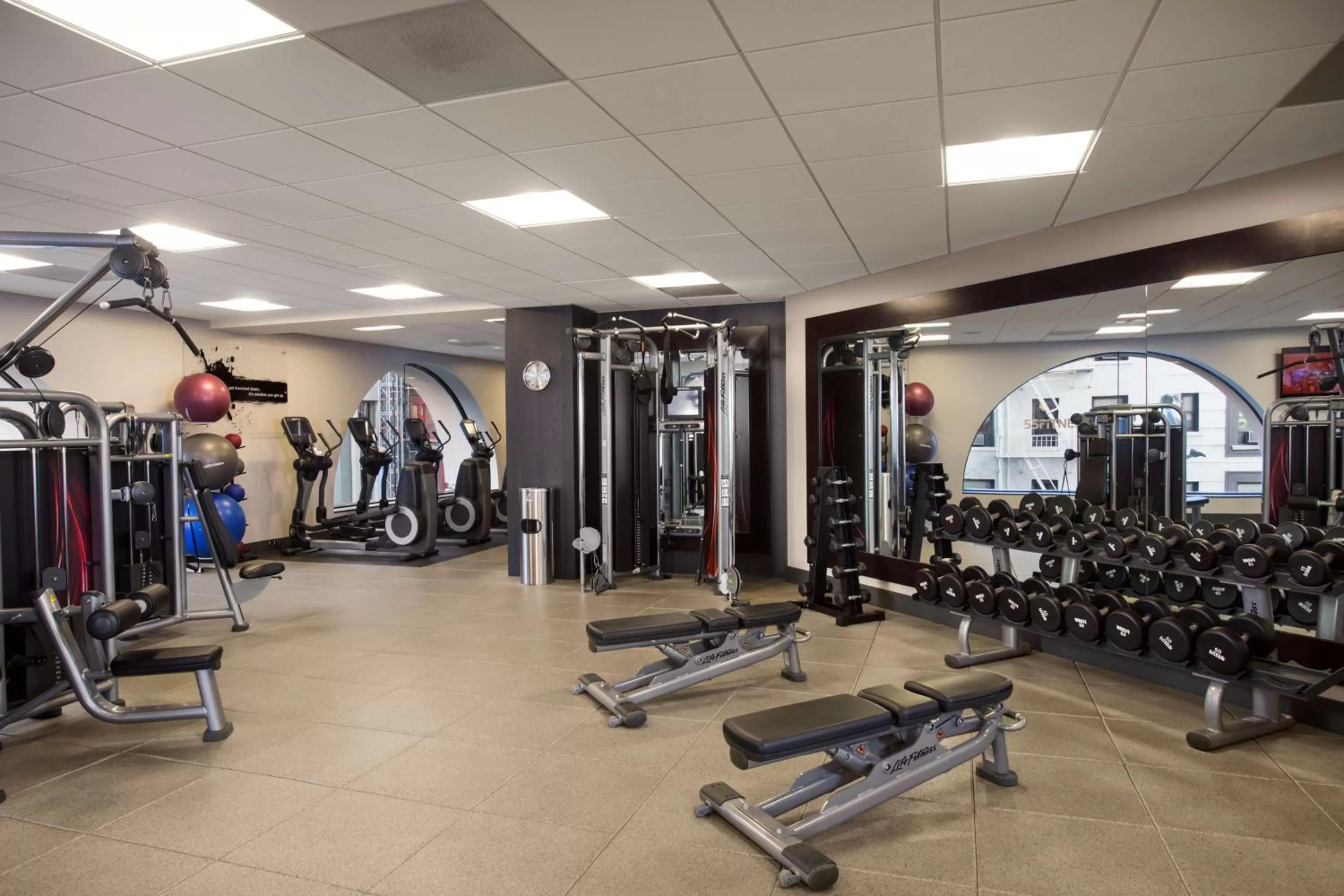 Fitness centre/facilities in Hilton Parc 55 San Francisco Union Square