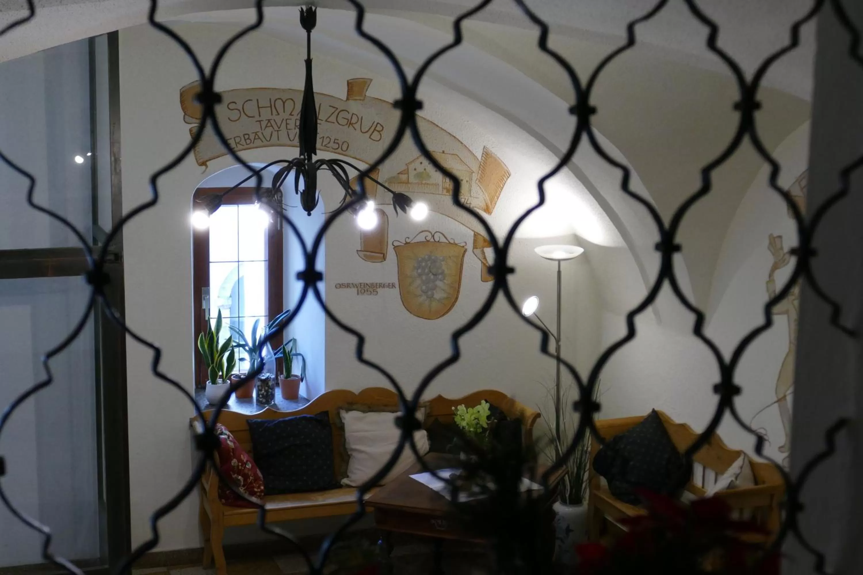 Lobby or reception in Gasthof Eisentor