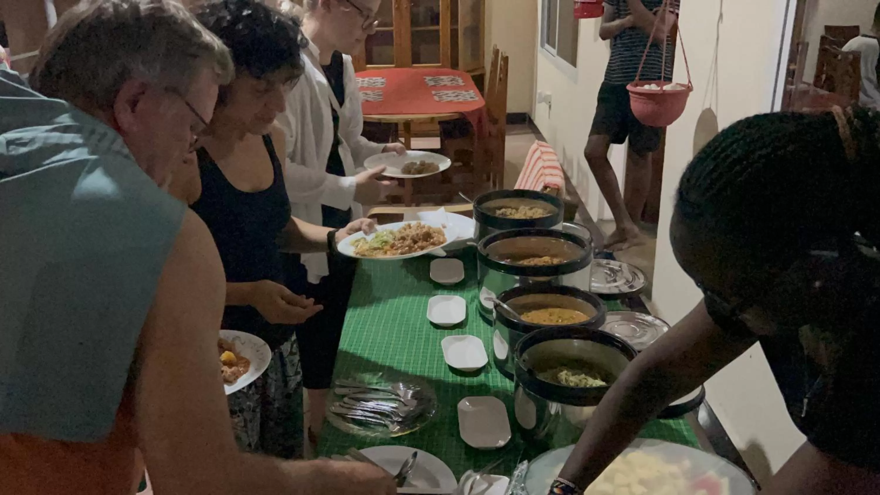 People in Haika Home Lodge