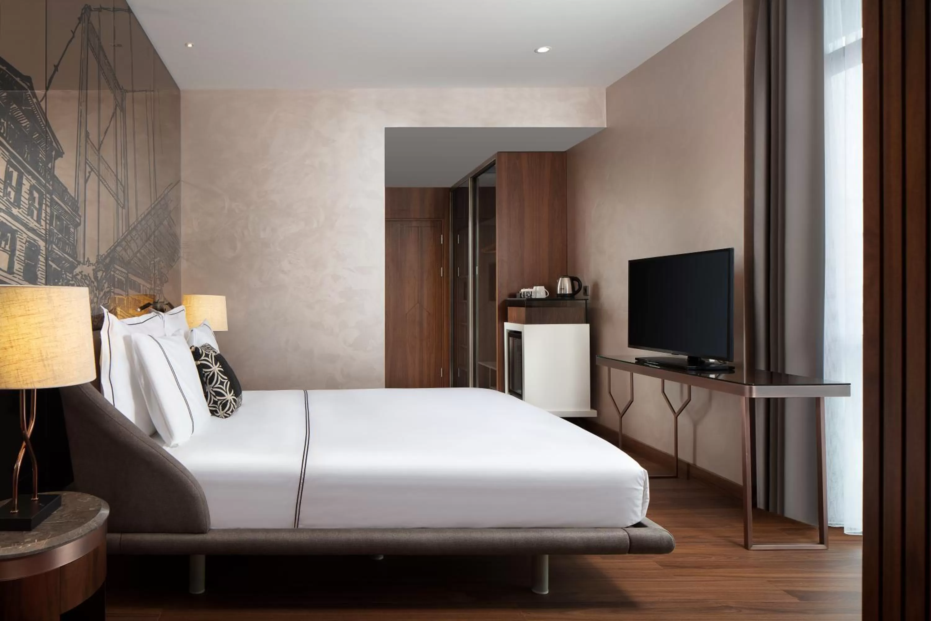 Bedroom, Bed in Lionel Hotel Istanbul