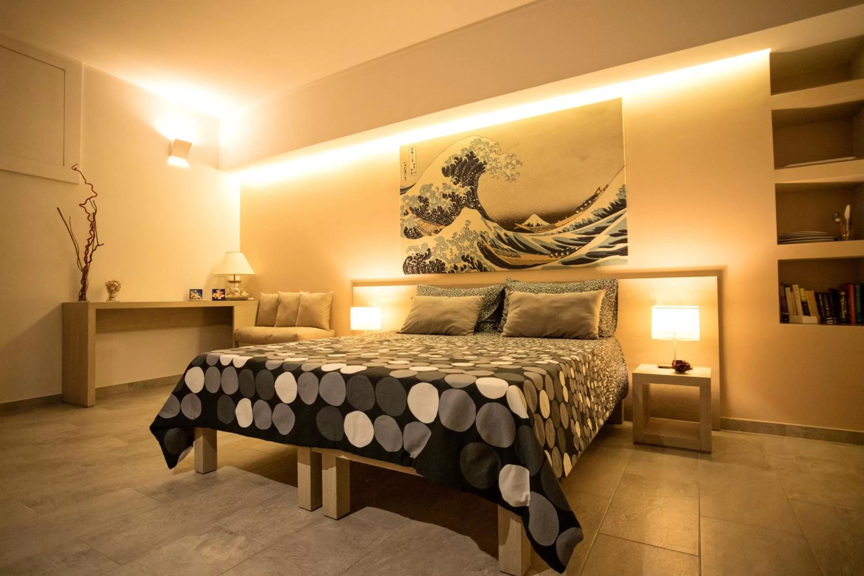 Bed in Guest House Centrale