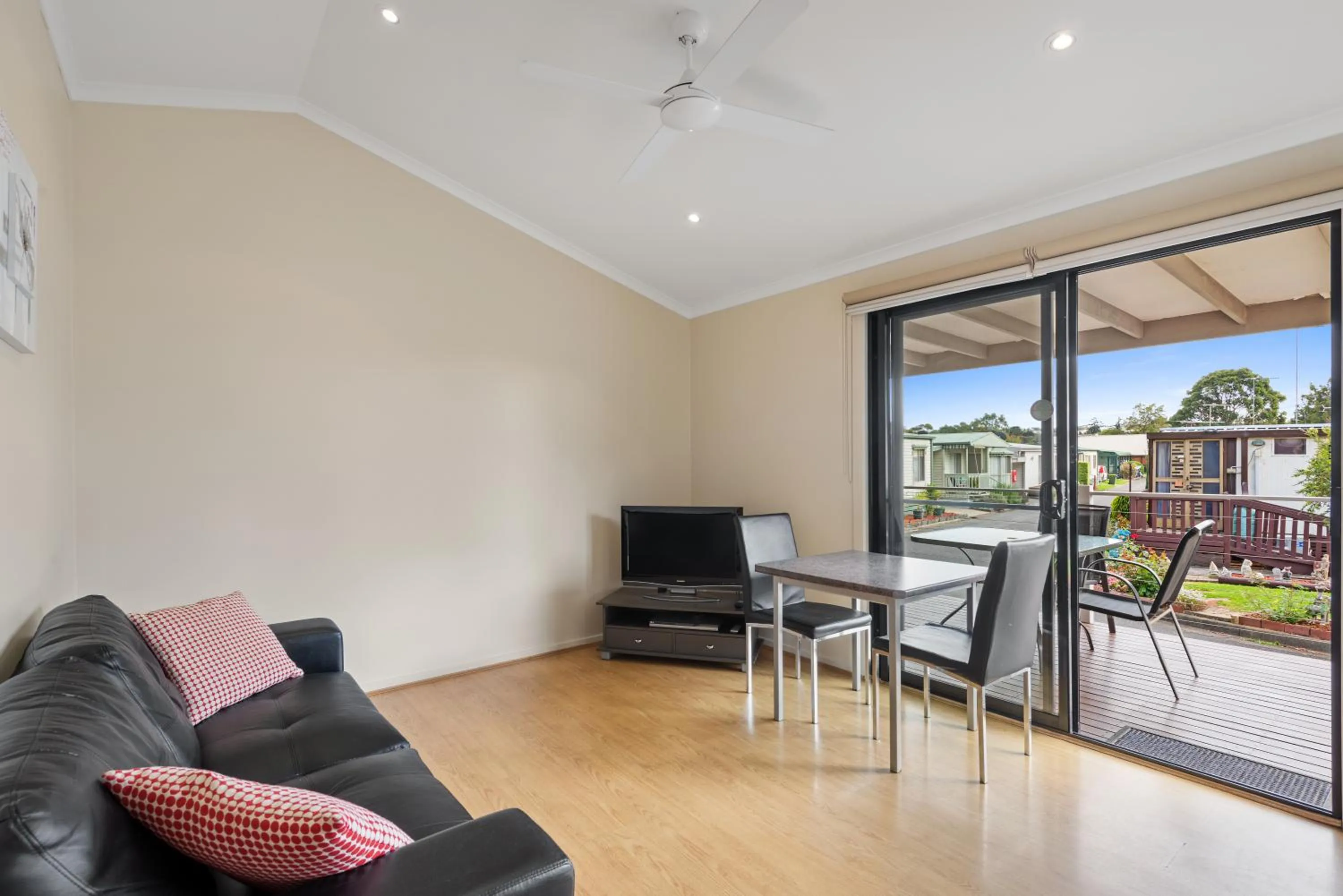 Living room in Discovery Parks - Geelong