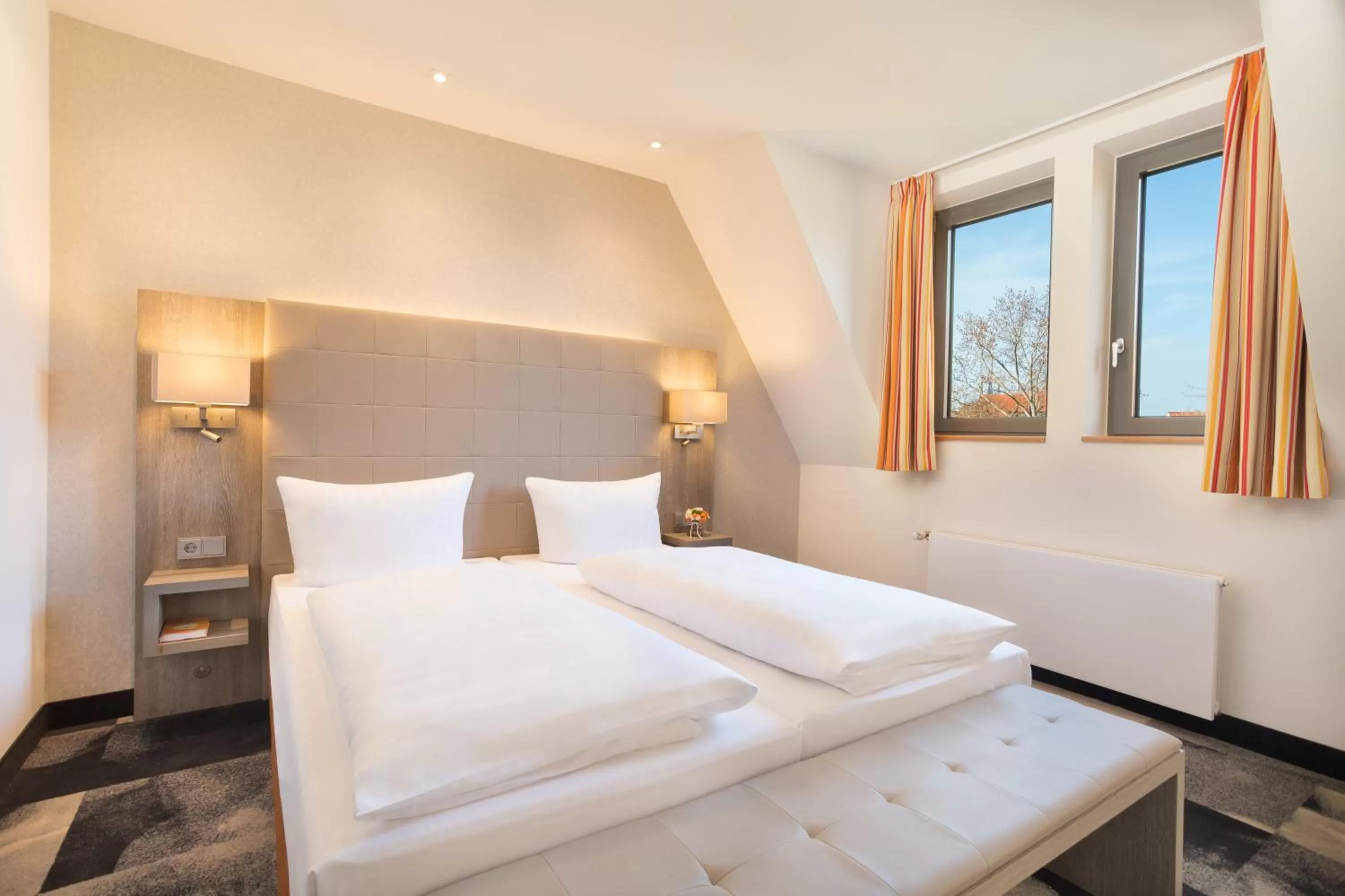 Photo of the whole room, Bed in Hotel Krämerbrücke Erfurt