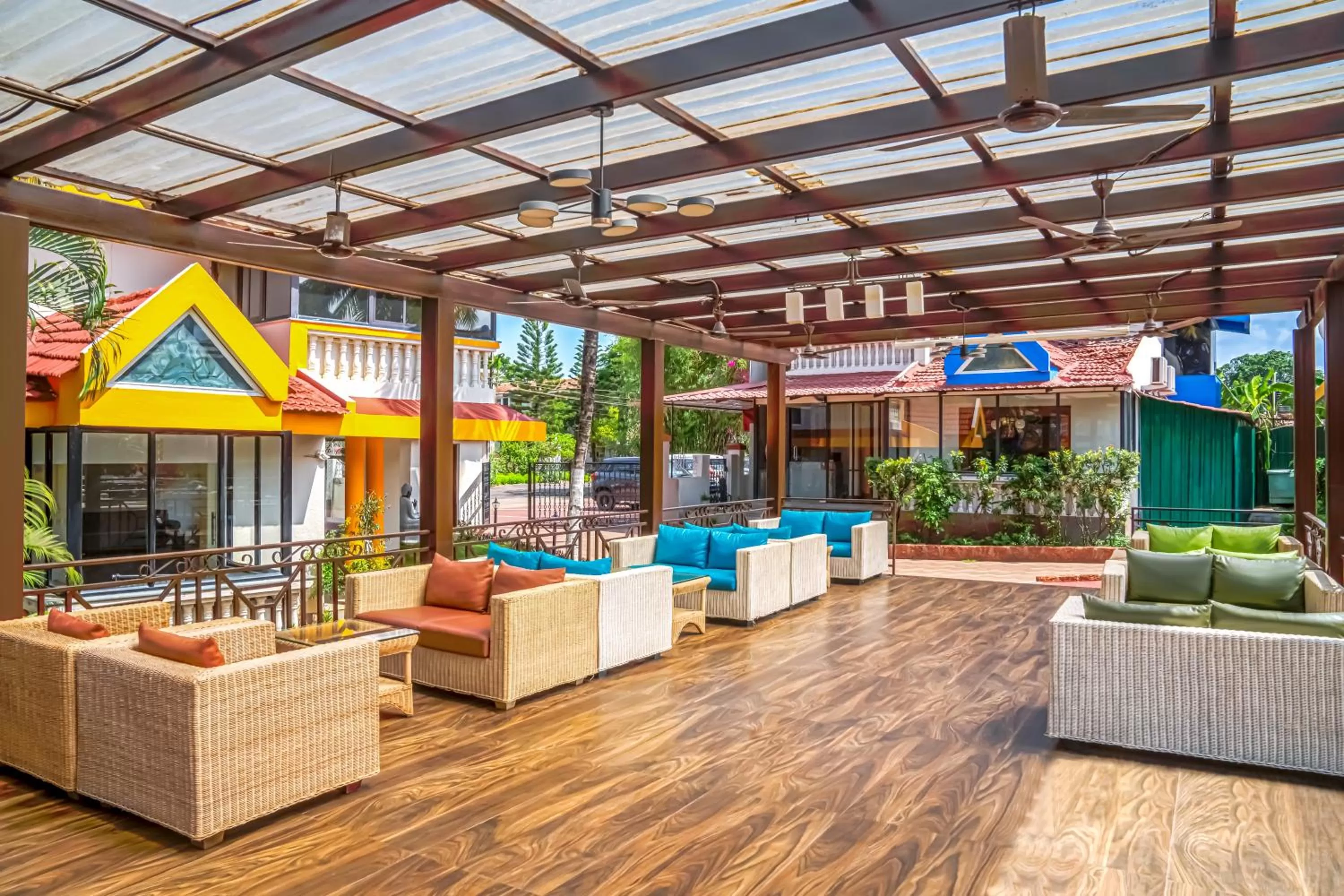 Lounge or bar in Country Inn Goa Varca Beach - 2 minutes walk to the beach