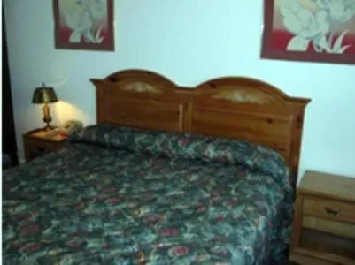 Bed in Red Carpet Inn & Suites Morgantown