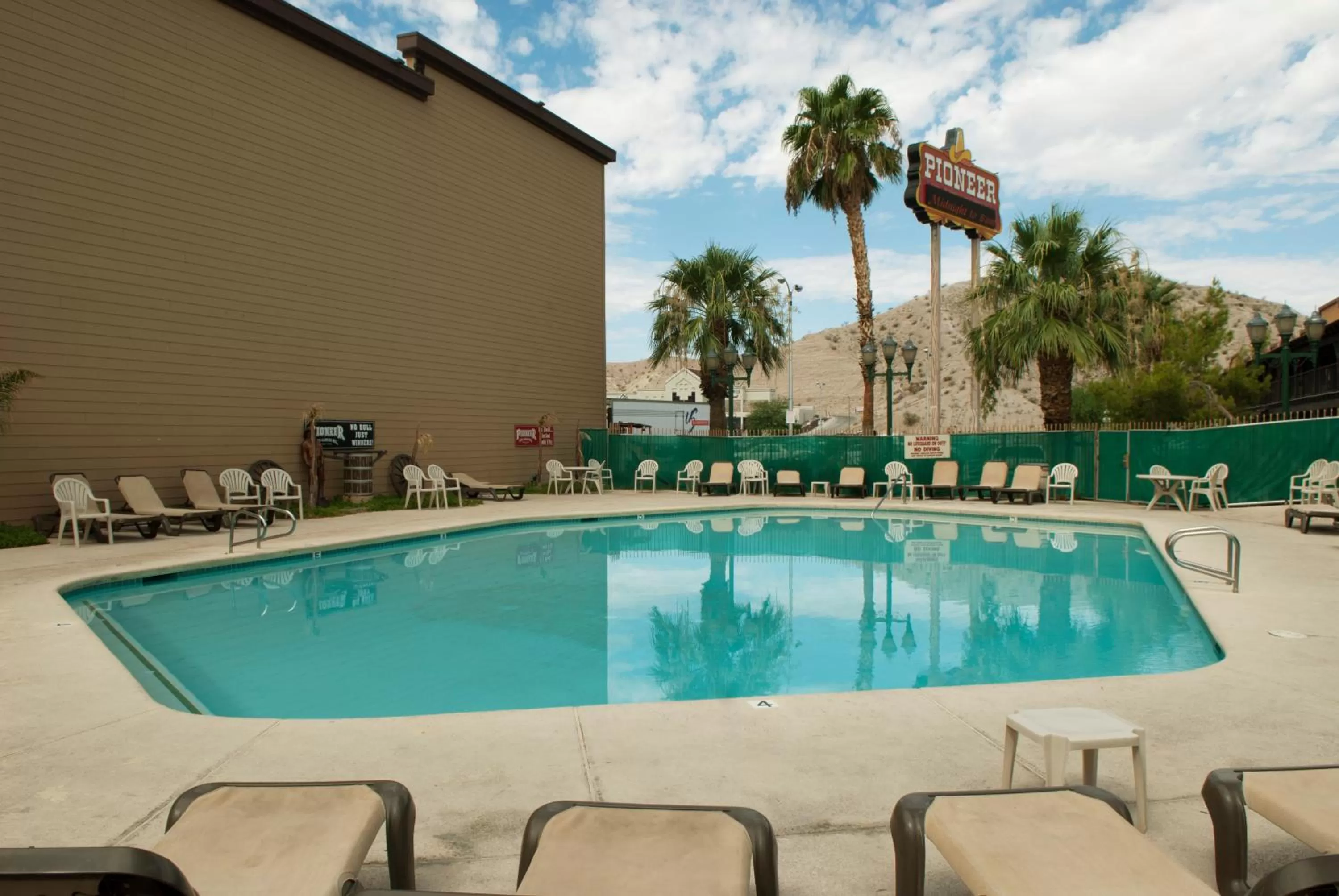 Swimming pool in The New Pioneer