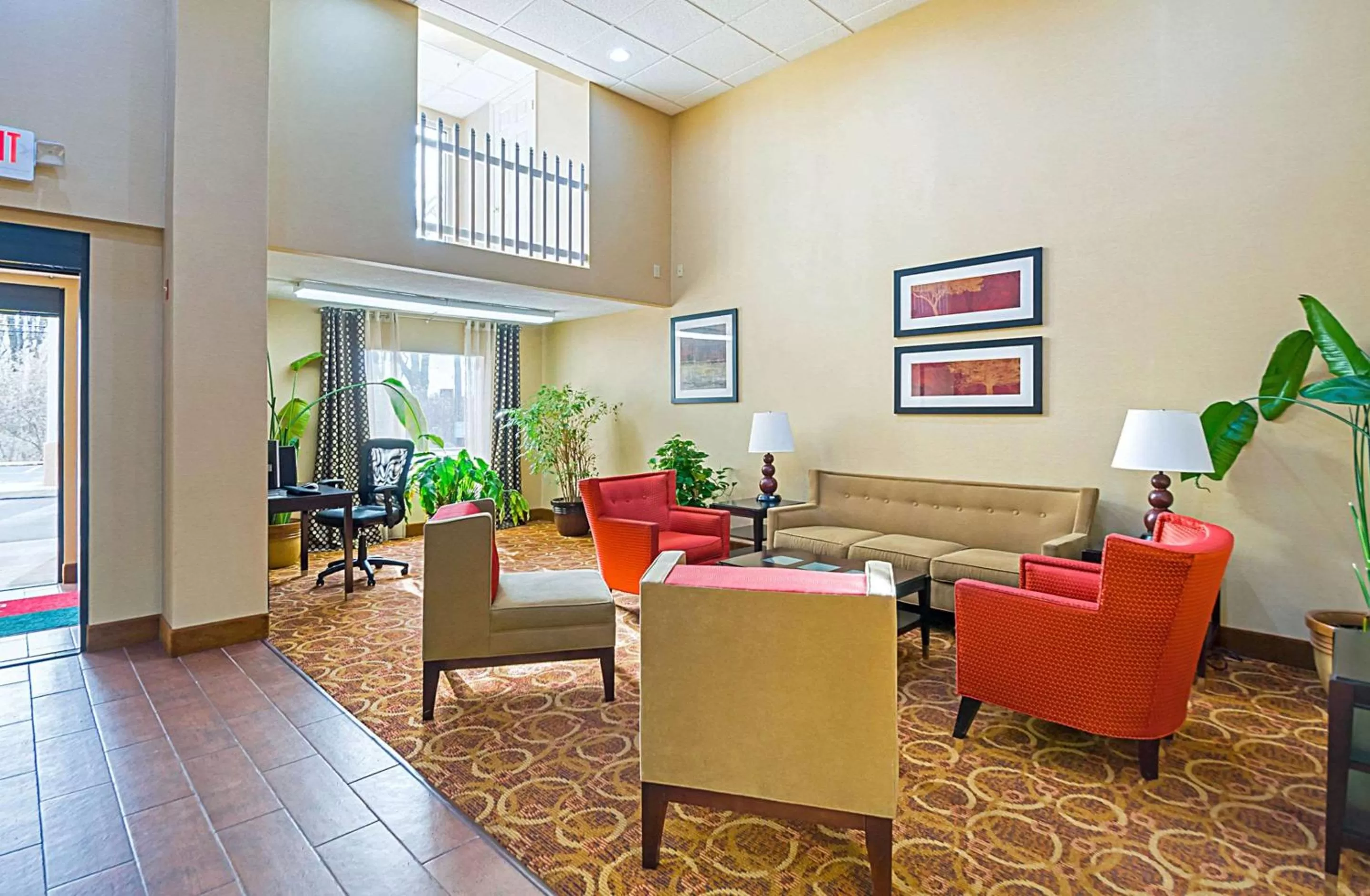 Lobby or reception in Quality Inn & Suites Hagerstown