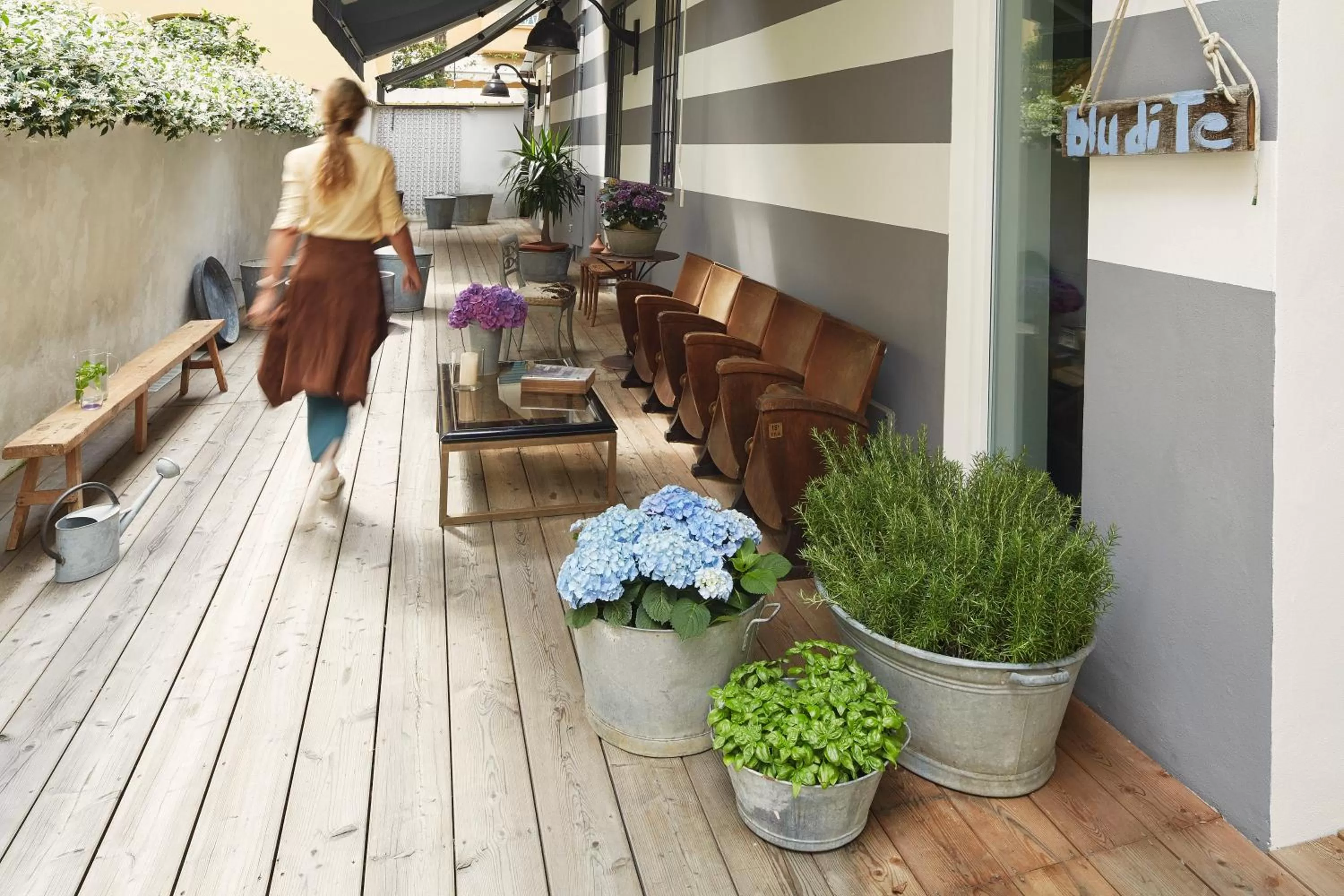 Garden in Hotel Blu di Te