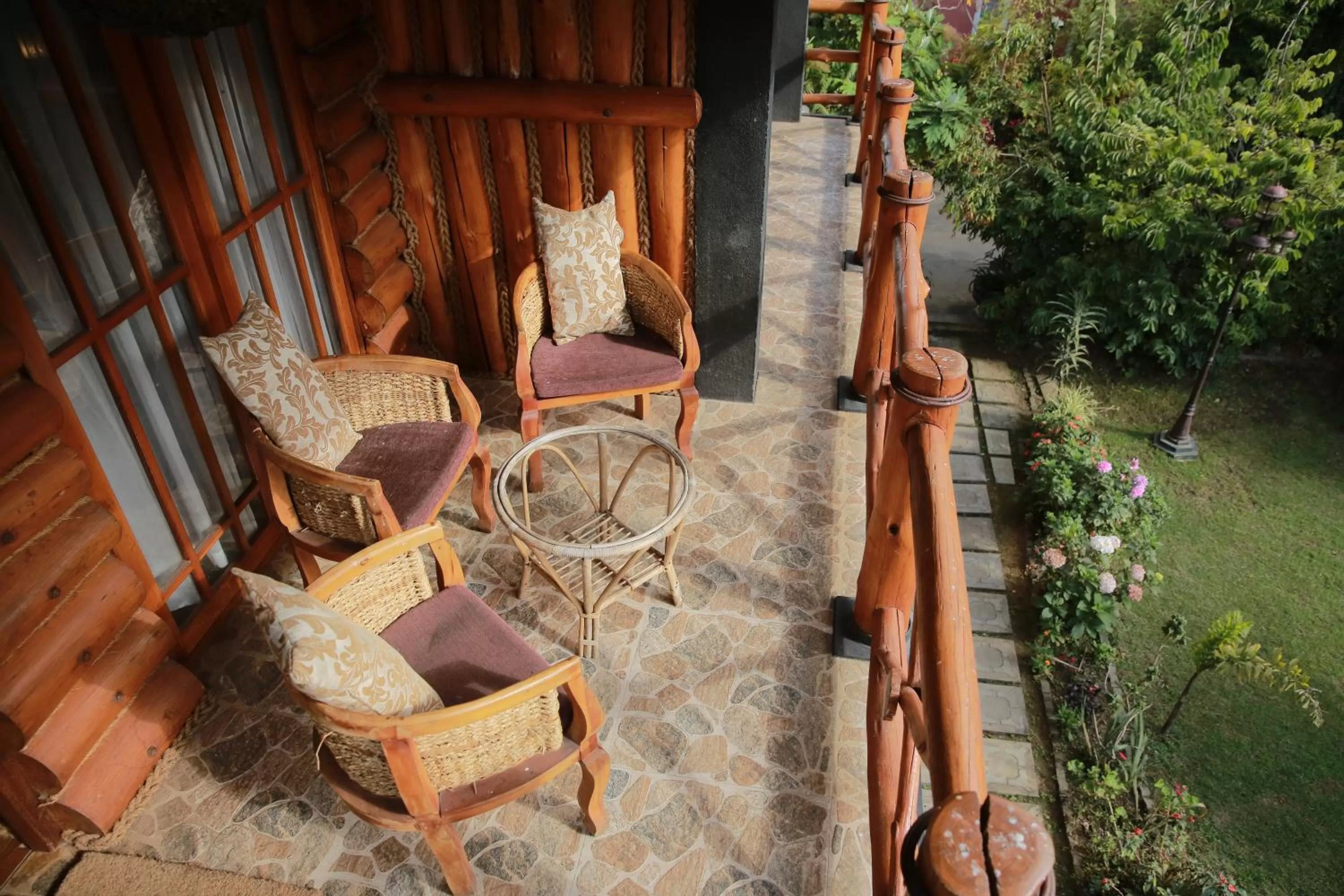 Balcony/Terrace in Queenswood Cottage