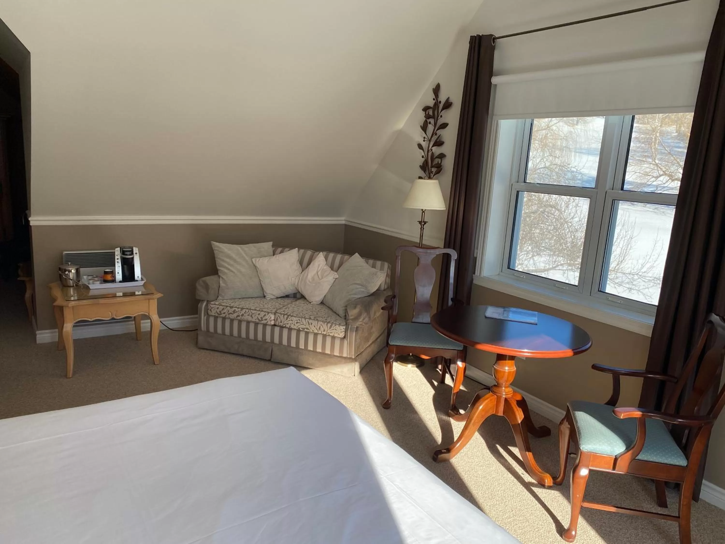 Bed in Auberge Le Tricorne