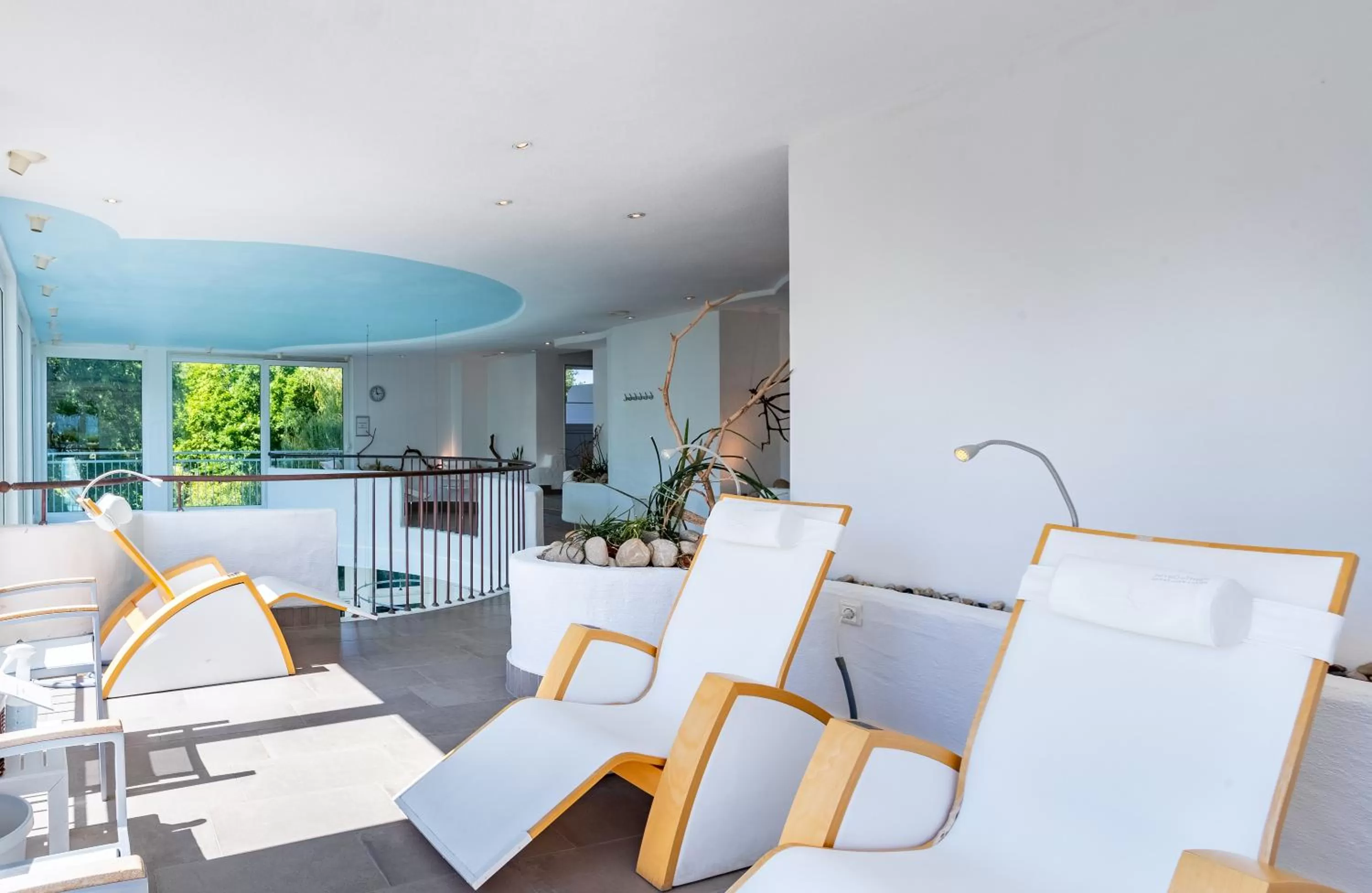 Swimming pool in Seehotel Fährhaus