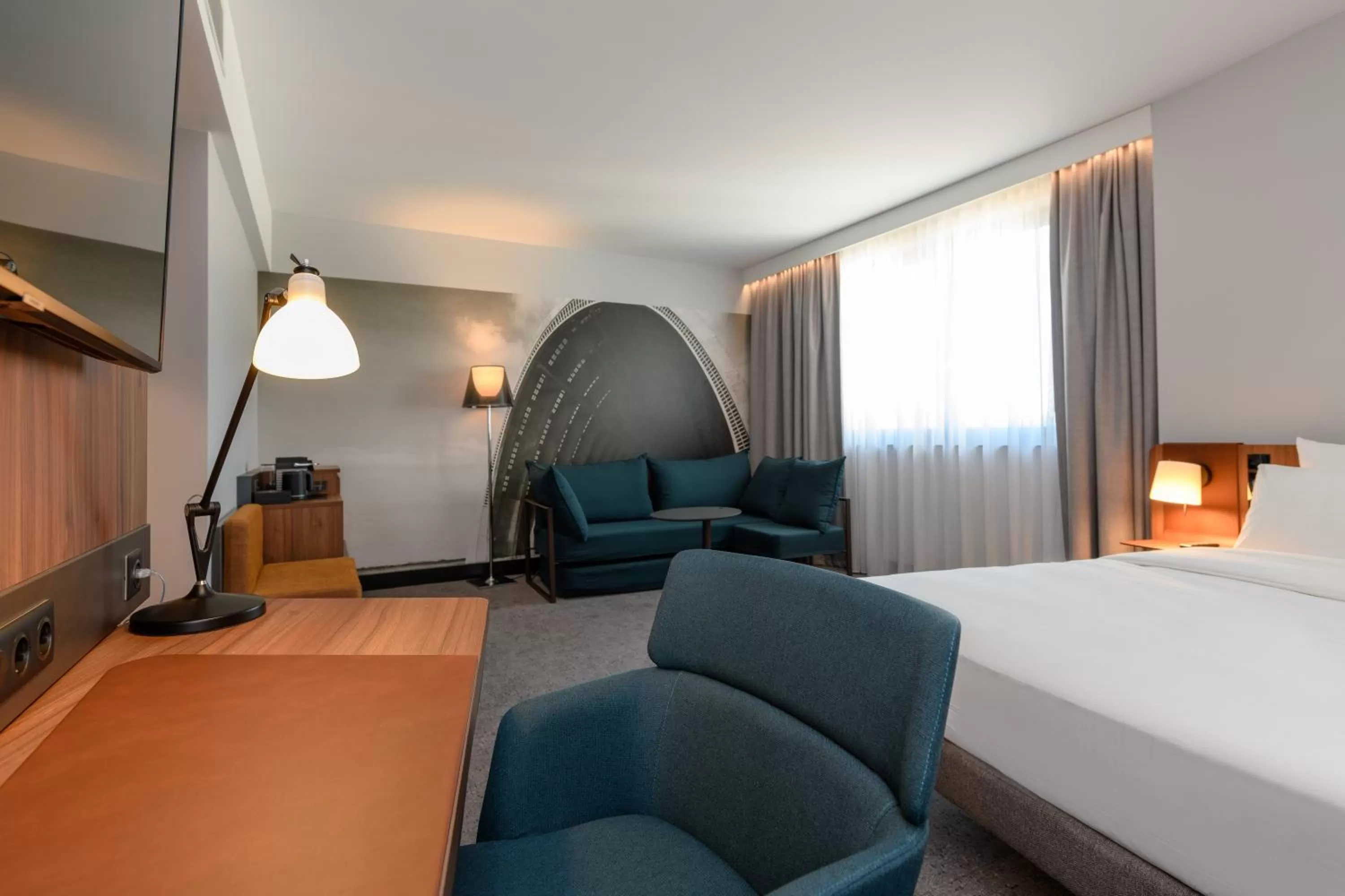 Bed in Novotel Regensburg Zentrum